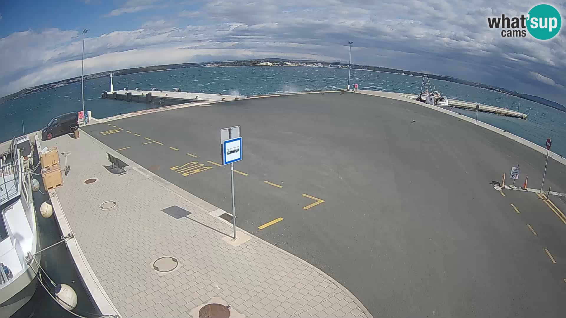 Tkon Live cam – ferry – Dalmatia – Croatia