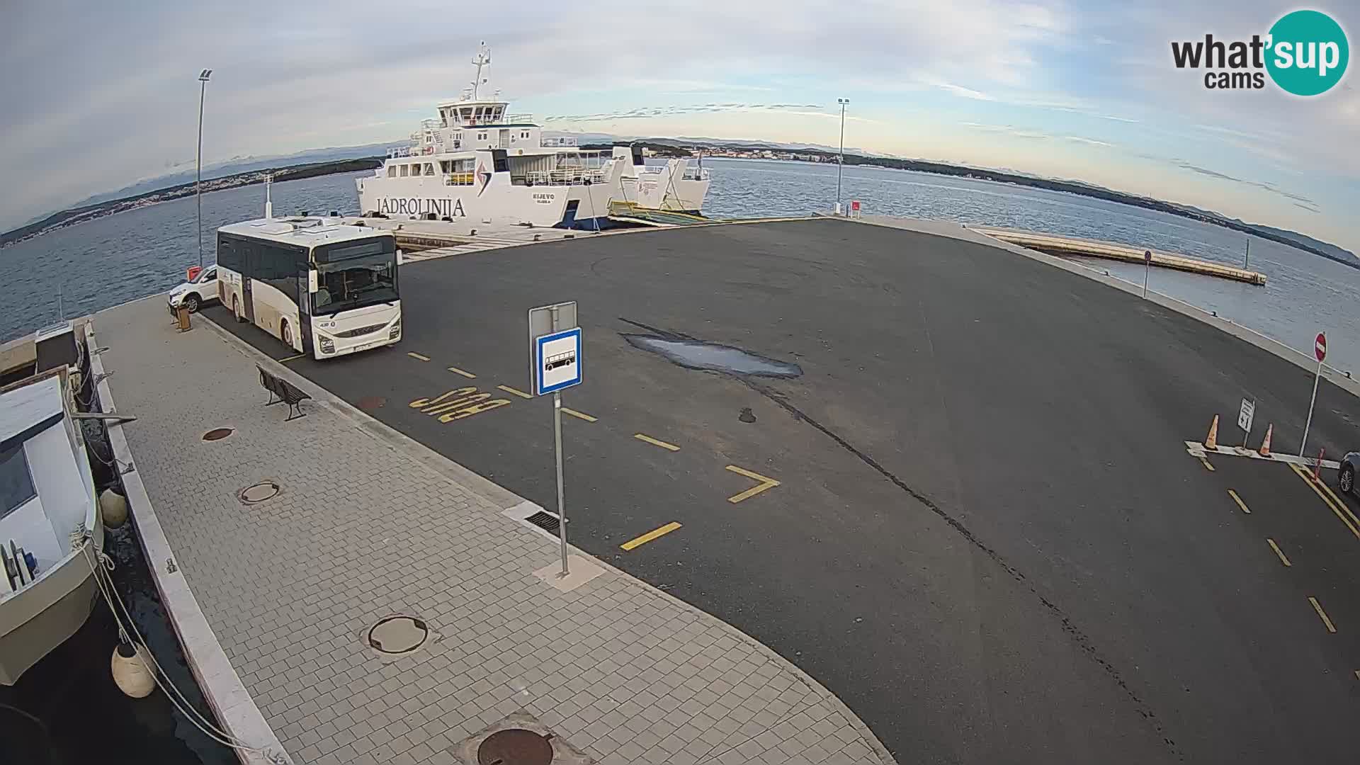 Tkon Live cam – Fähre – Dalmatien – Kroatien