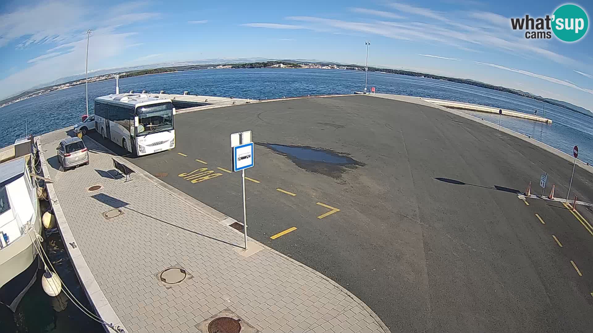 Tkon camera en vivo – Transportar – Dalmacia – Croacia