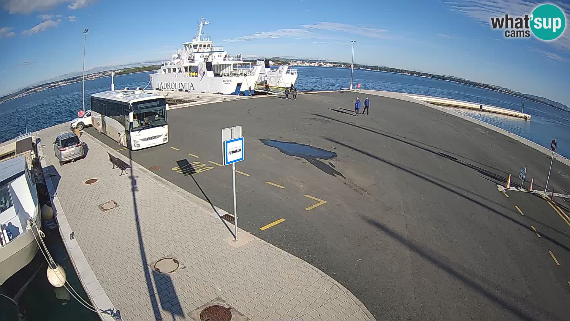 Tkon Live cam – Fähre – Dalmatien – Kroatien