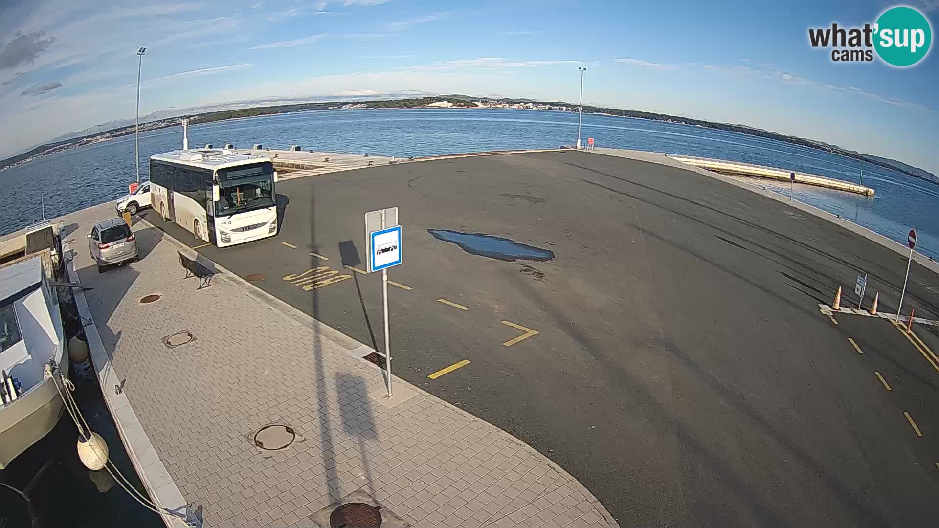 Tkon camera en vivo – Transportar – Dalmacia – Croacia