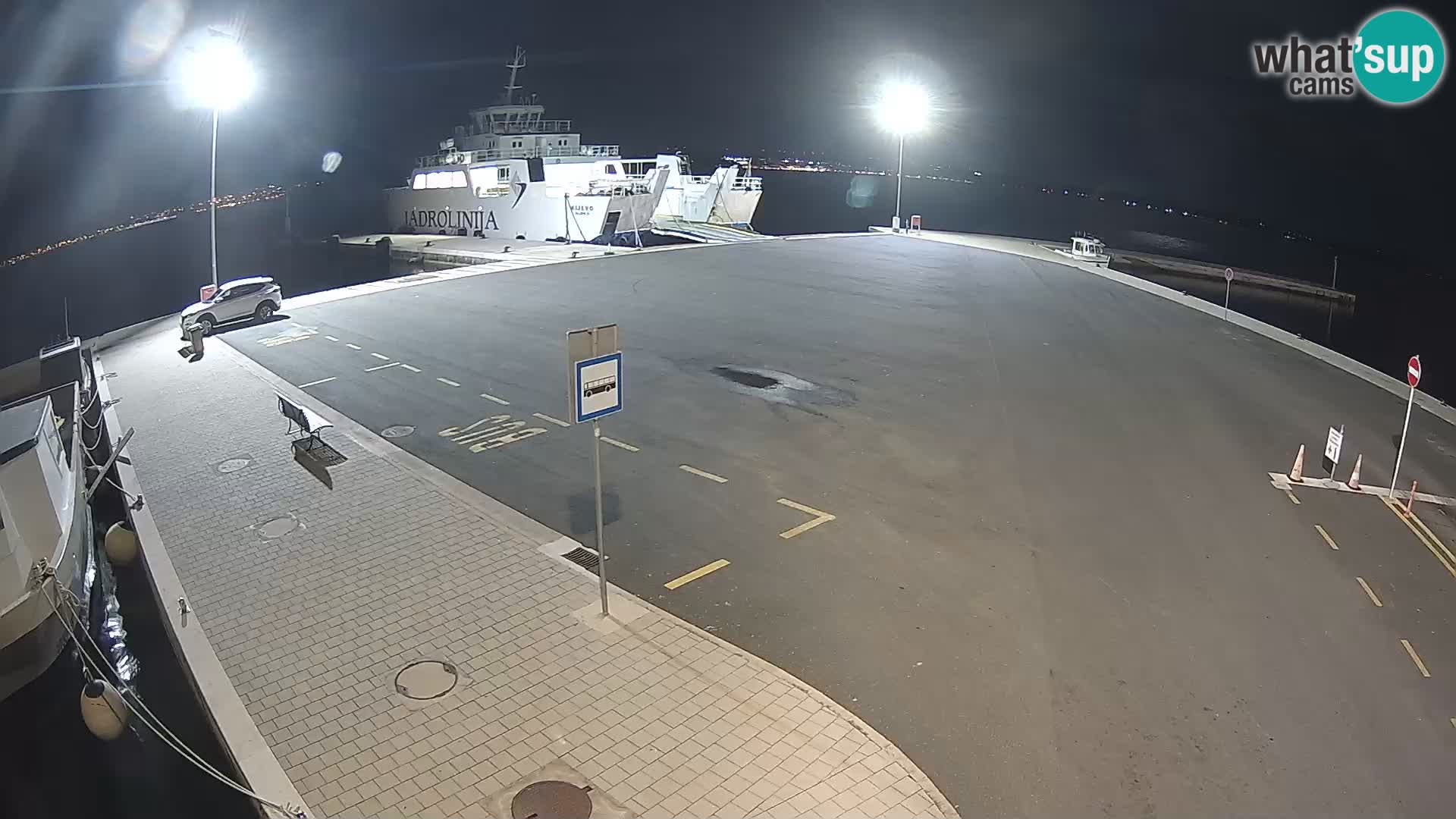 Tkon v živo – trajekt – Dalmacija – Hrvaška