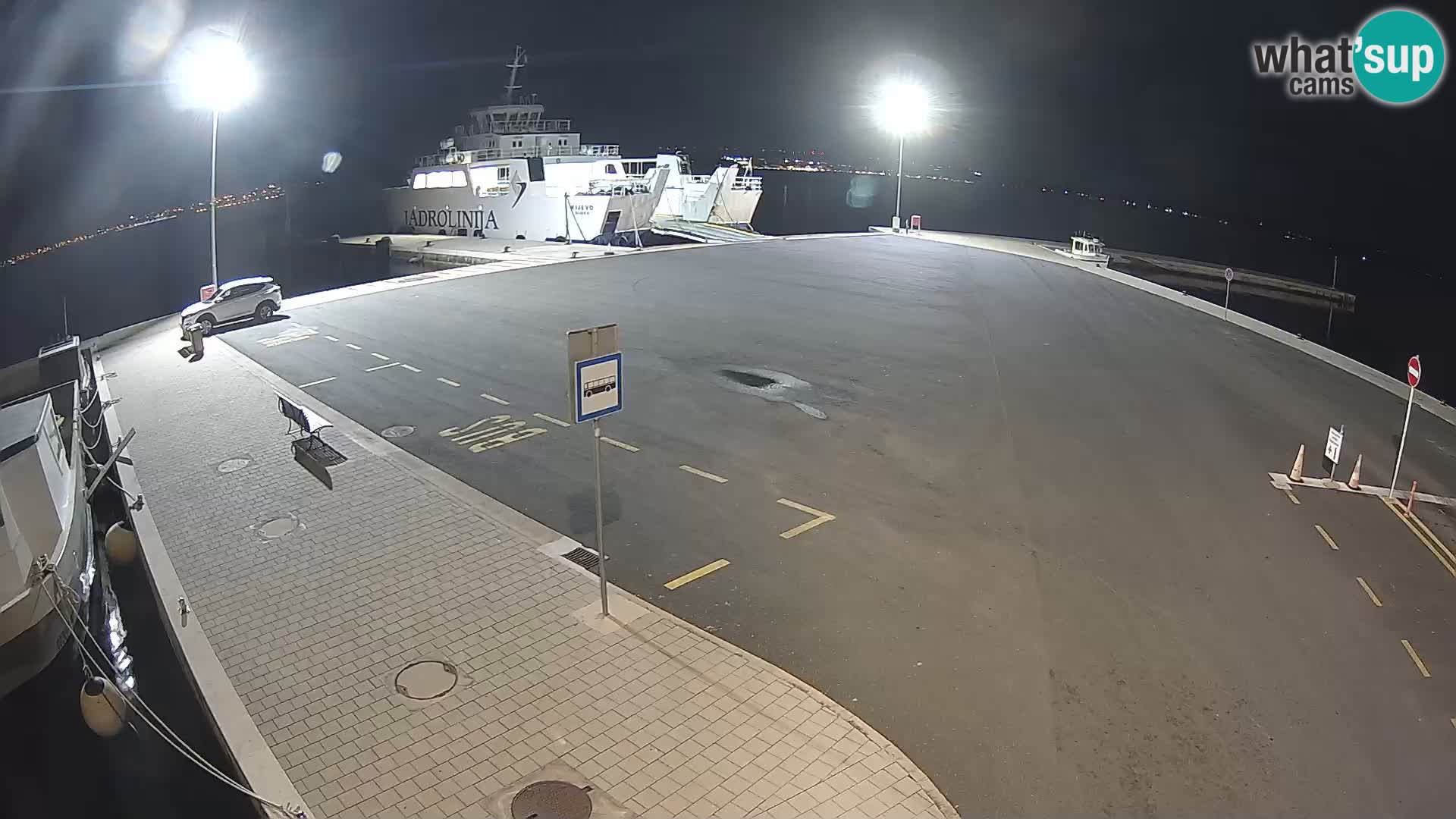 Tkon Live cam – traghetto – Dalmazia – Croazia