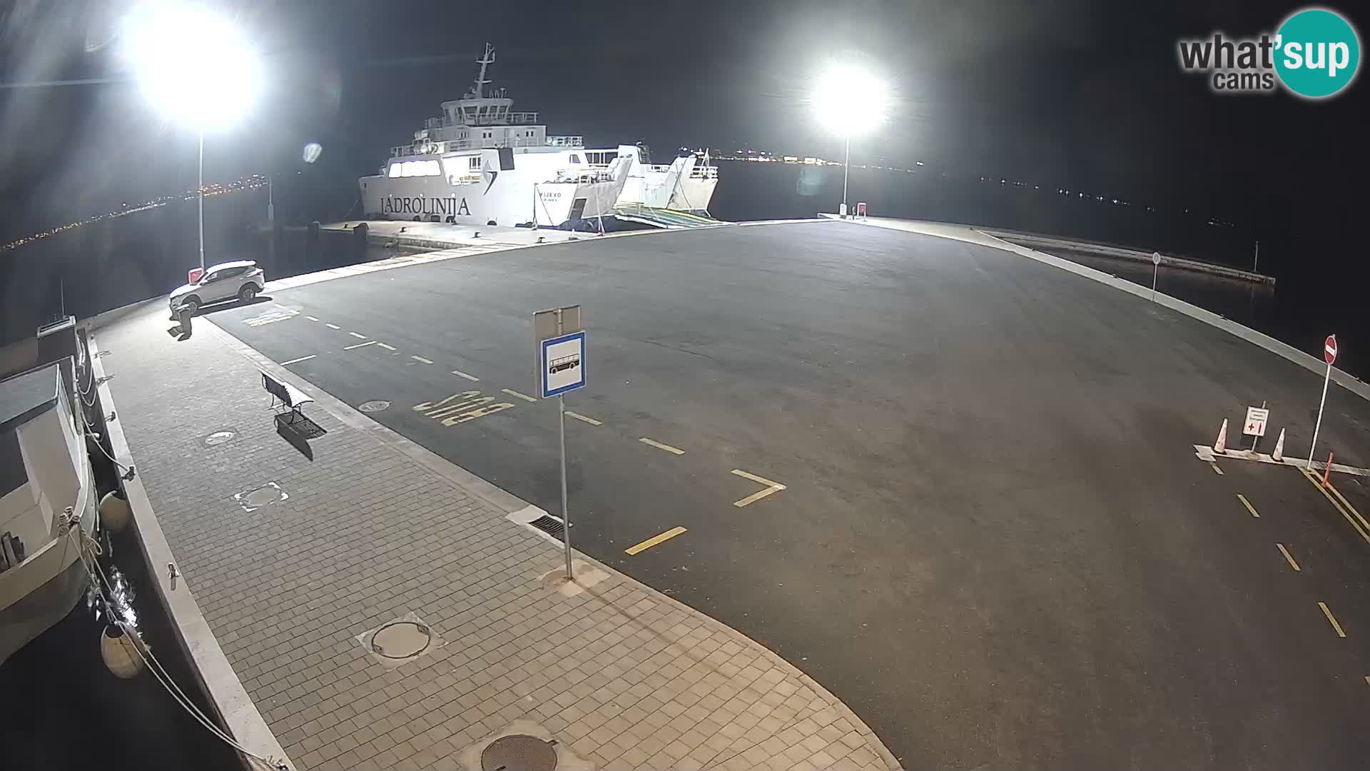 Tkon Live cam – ferry – Dalmatia – Croatia