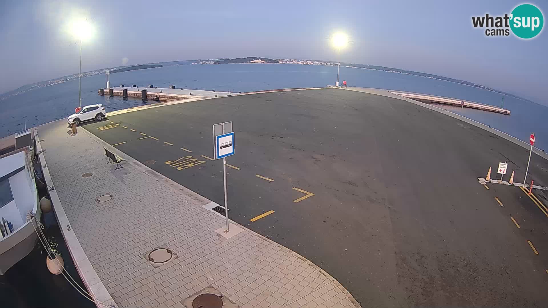 Tkon Live cam – traghetto – Dalmazia – Croazia