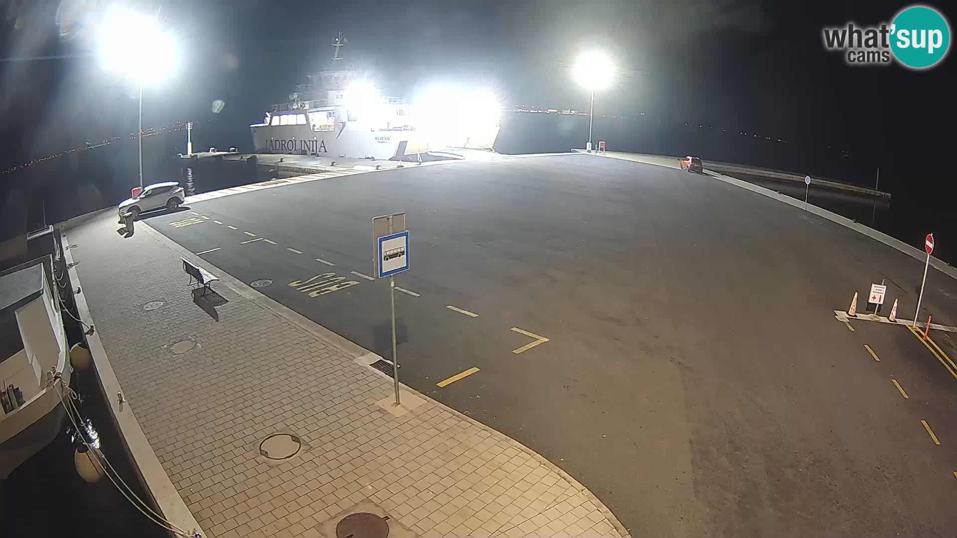 Tkon Live cam – ferry – Dalmatie – Croatie