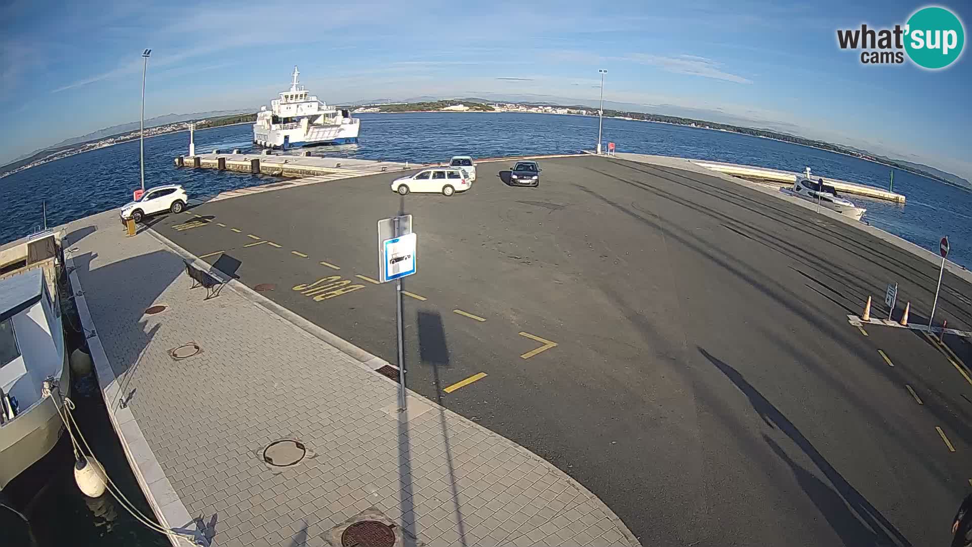 Tkon Live cam – Fähre – Dalmatien – Kroatien