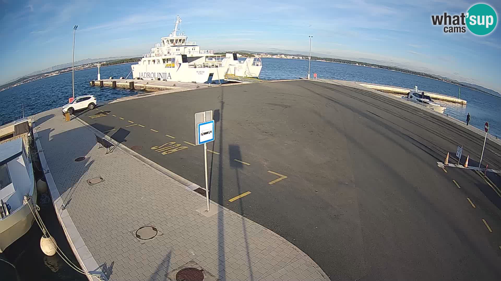 Tkon Live cam – traghetto – Dalmazia – Croazia