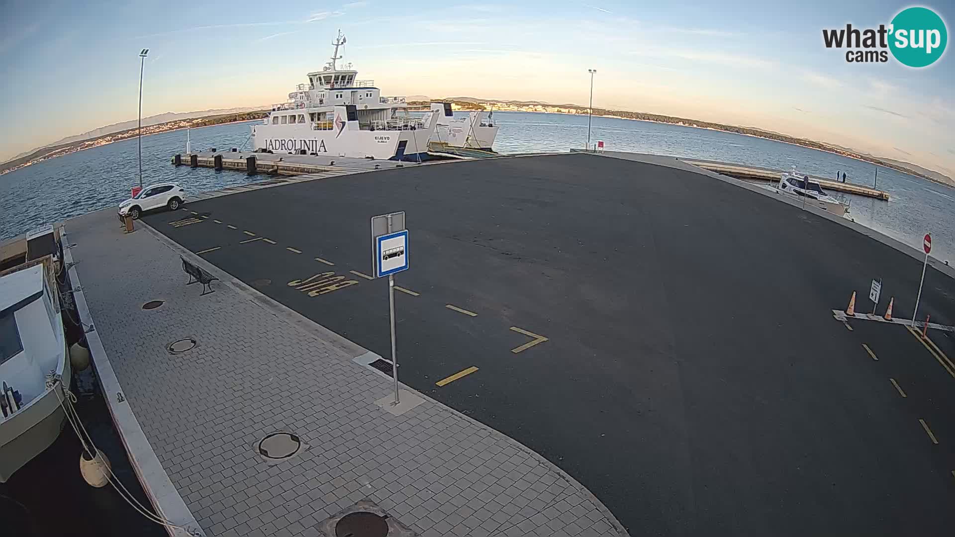 Tkon Live cam – traghetto – Dalmazia – Croazia