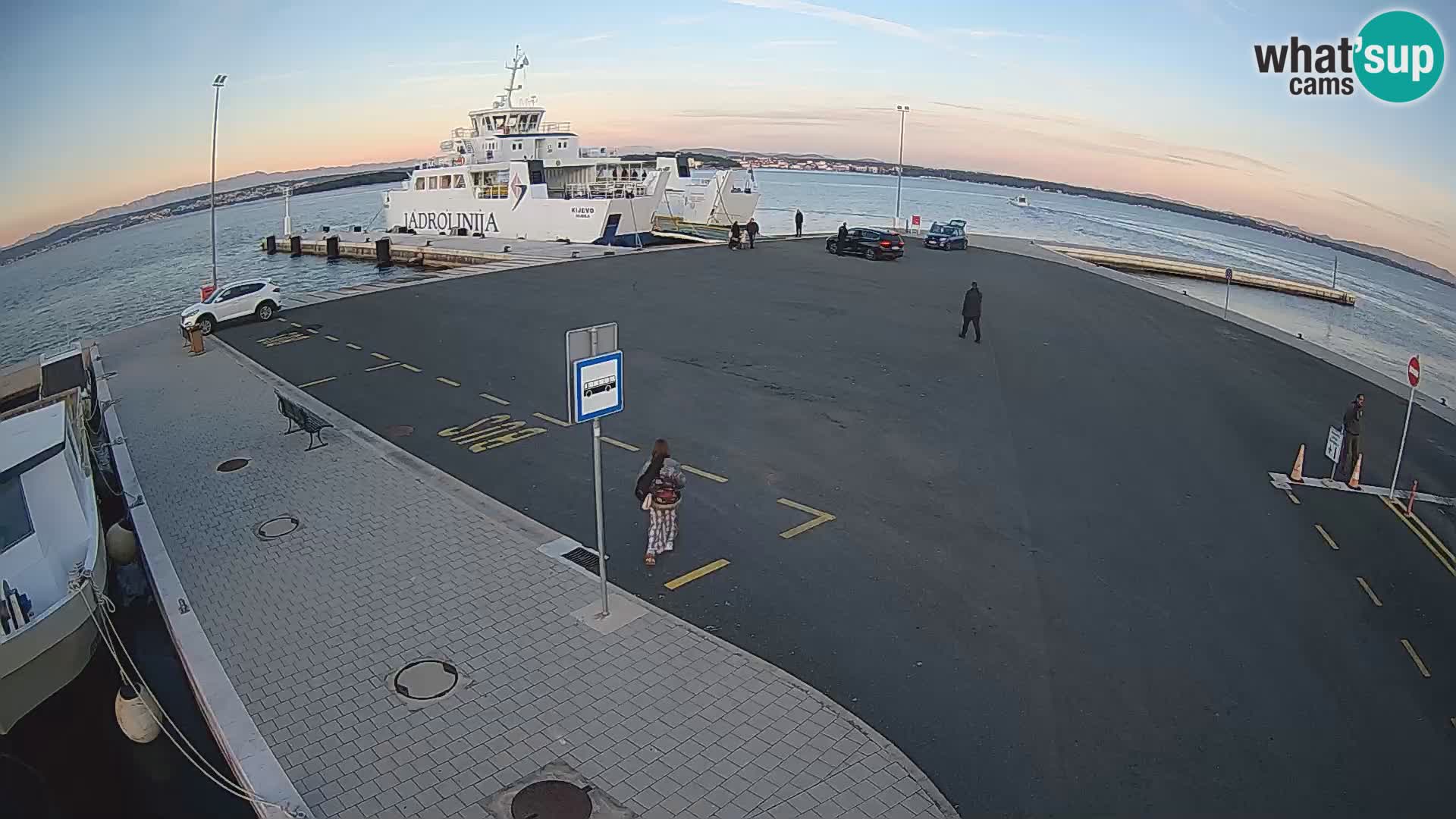 Tkon camera en vivo – Transportar – Dalmacia – Croacia