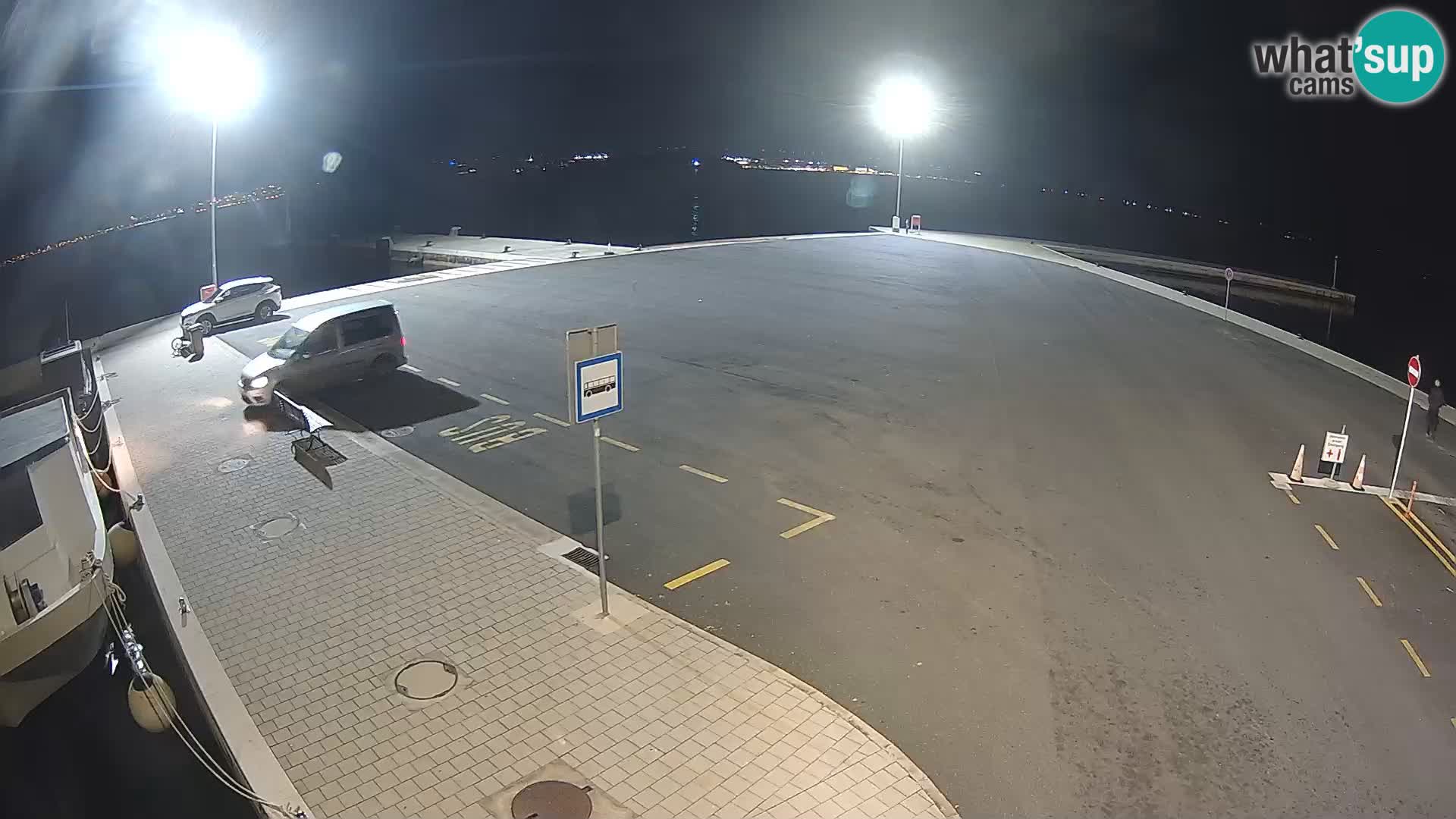 Tkon Live cam – ferry – Dalmatie – Croatie