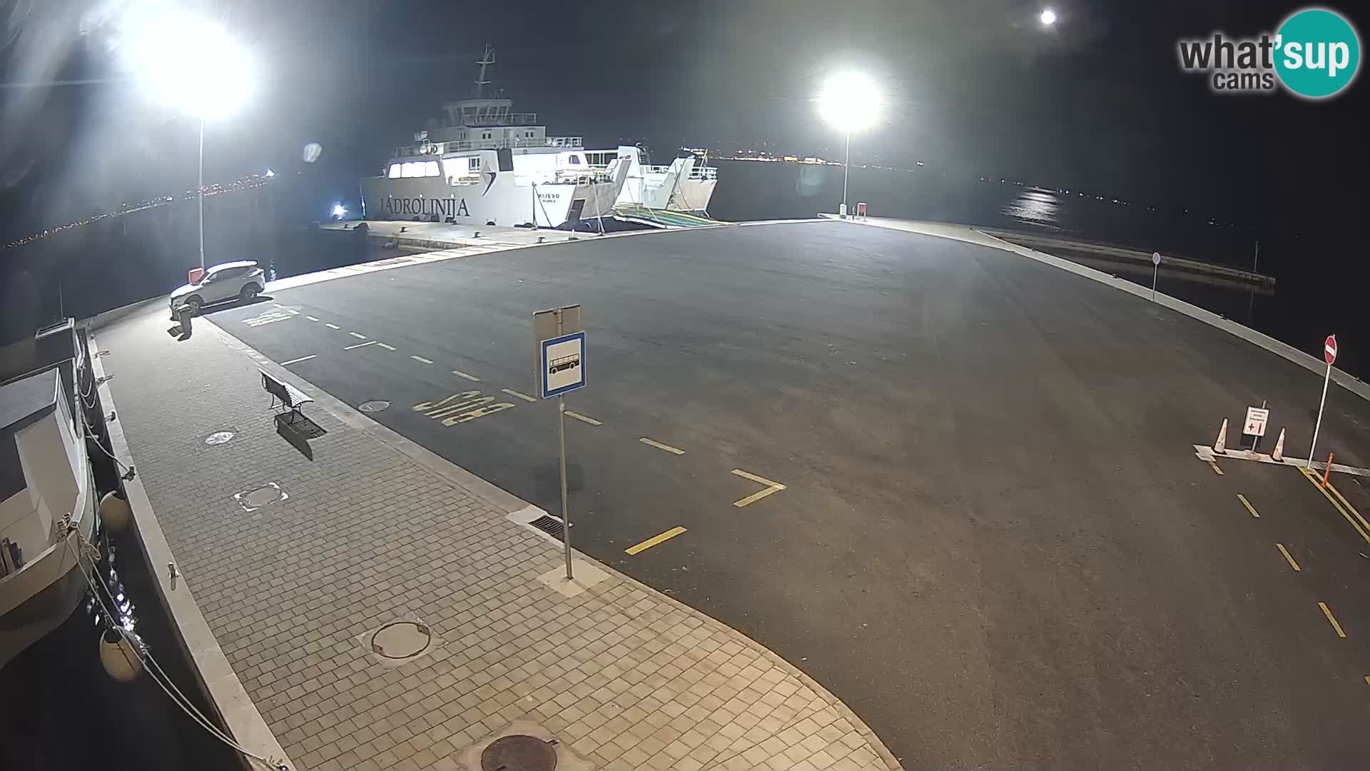 Tkon Live cam – ferry – Dalmatia – Croatia