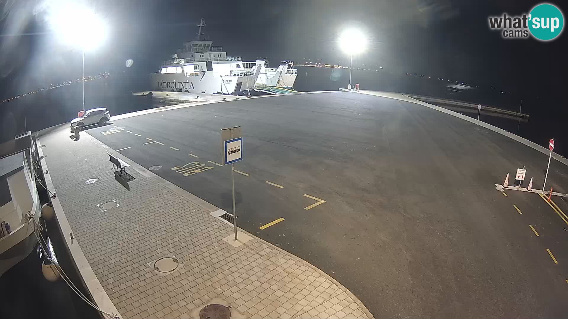 Tkon Live cam – traghetto – Dalmazia – Croazia