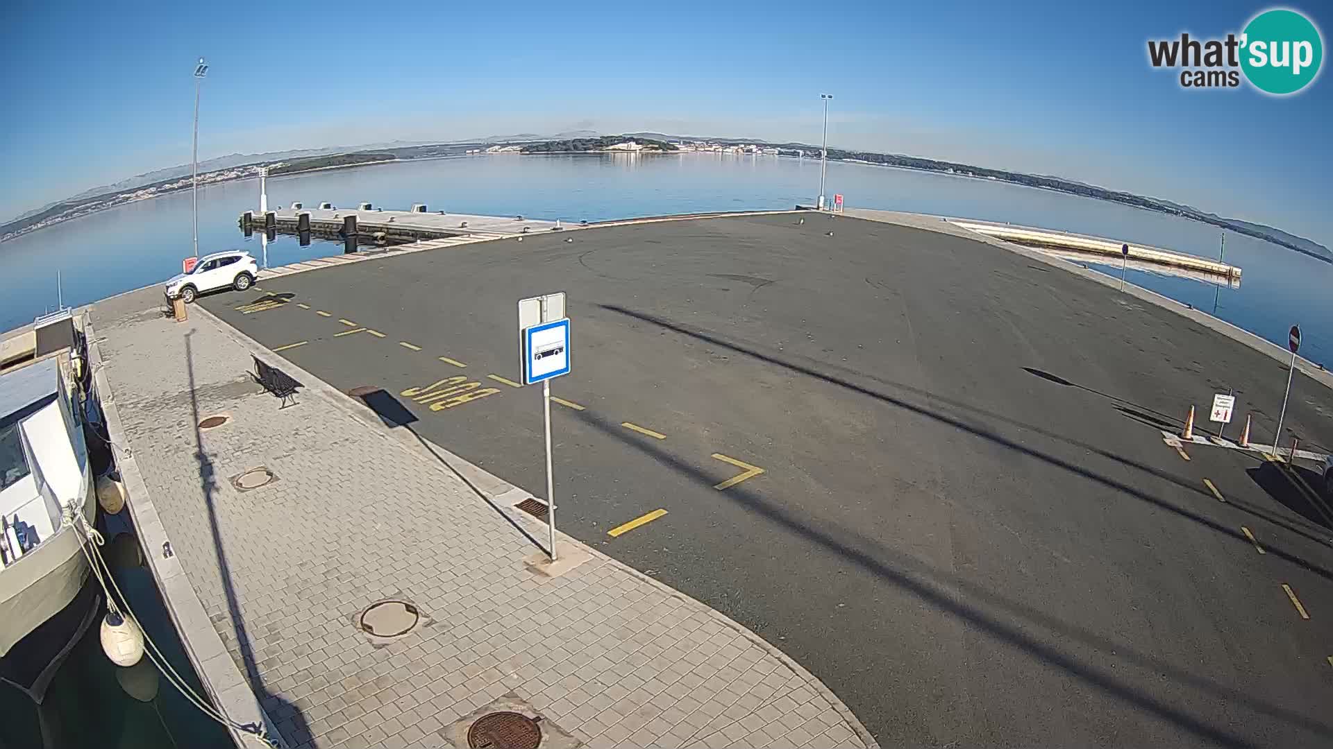 Tkon Live cam – ferry – Dalmatia – Croatia