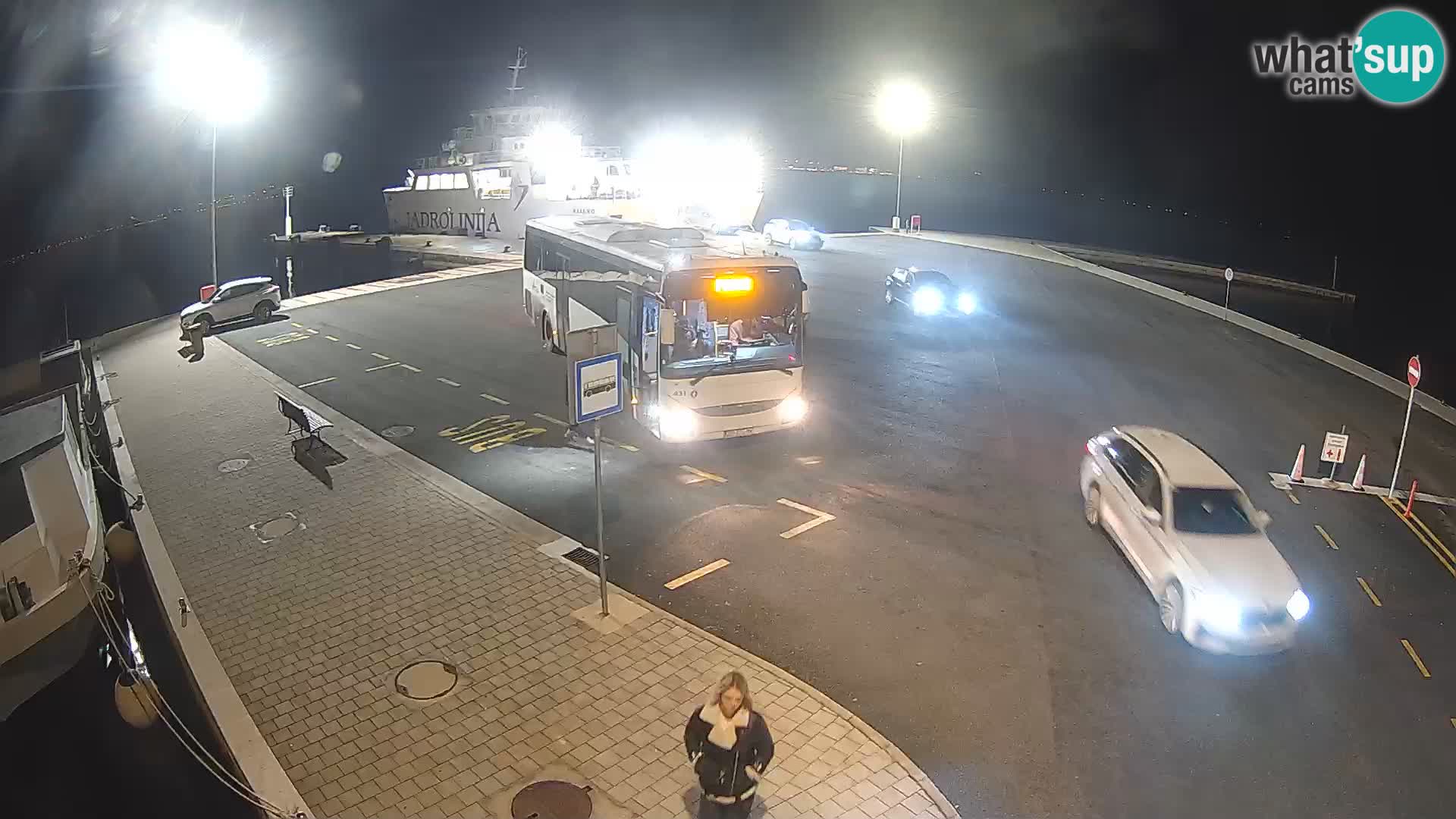 Tkon camera en vivo – Transportar – Dalmacia – Croacia