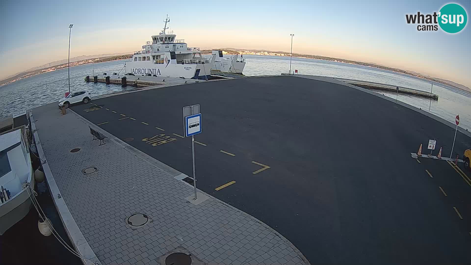 Tkon camera en vivo – Transportar – Dalmacia – Croacia