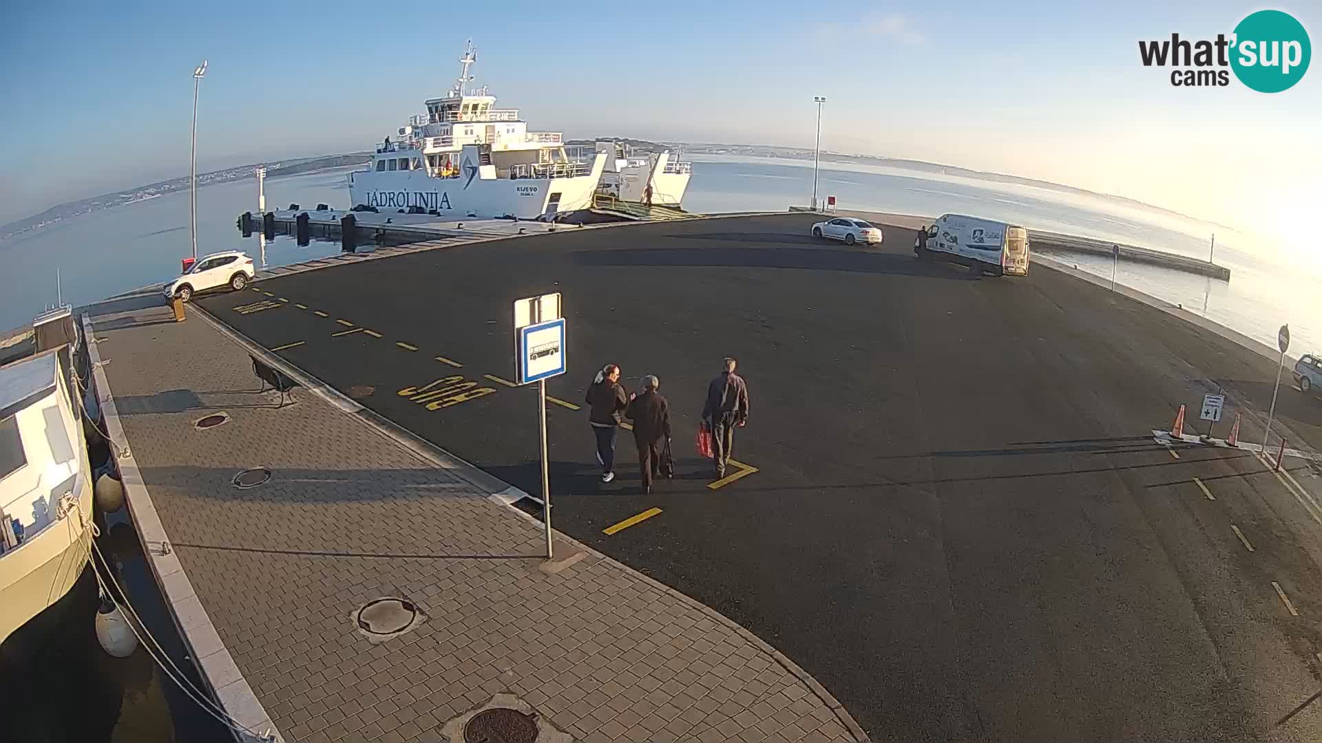 Tkon camera en vivo – Transportar – Dalmacia – Croacia