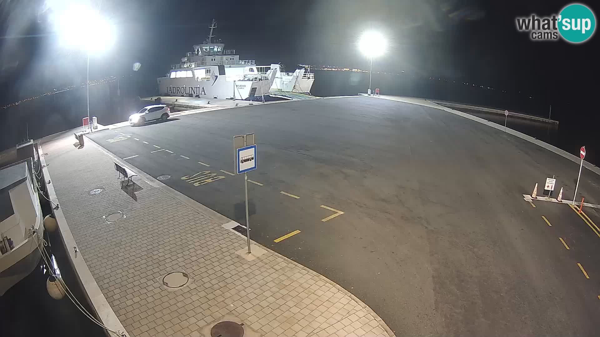 Tkon Live cam – traghetto – Dalmazia – Croazia