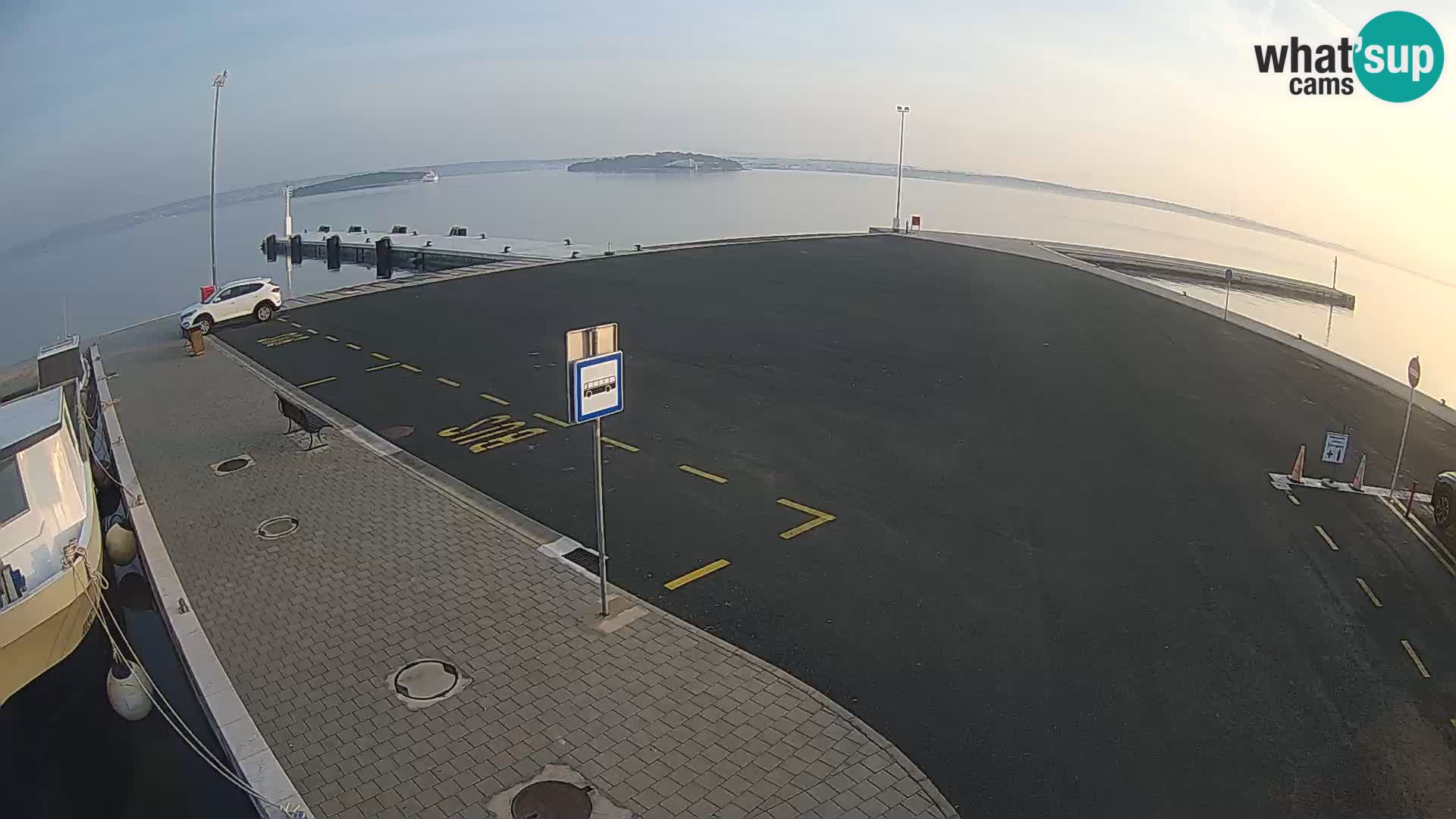 Tkon Live cam – traghetto – Dalmazia – Croazia