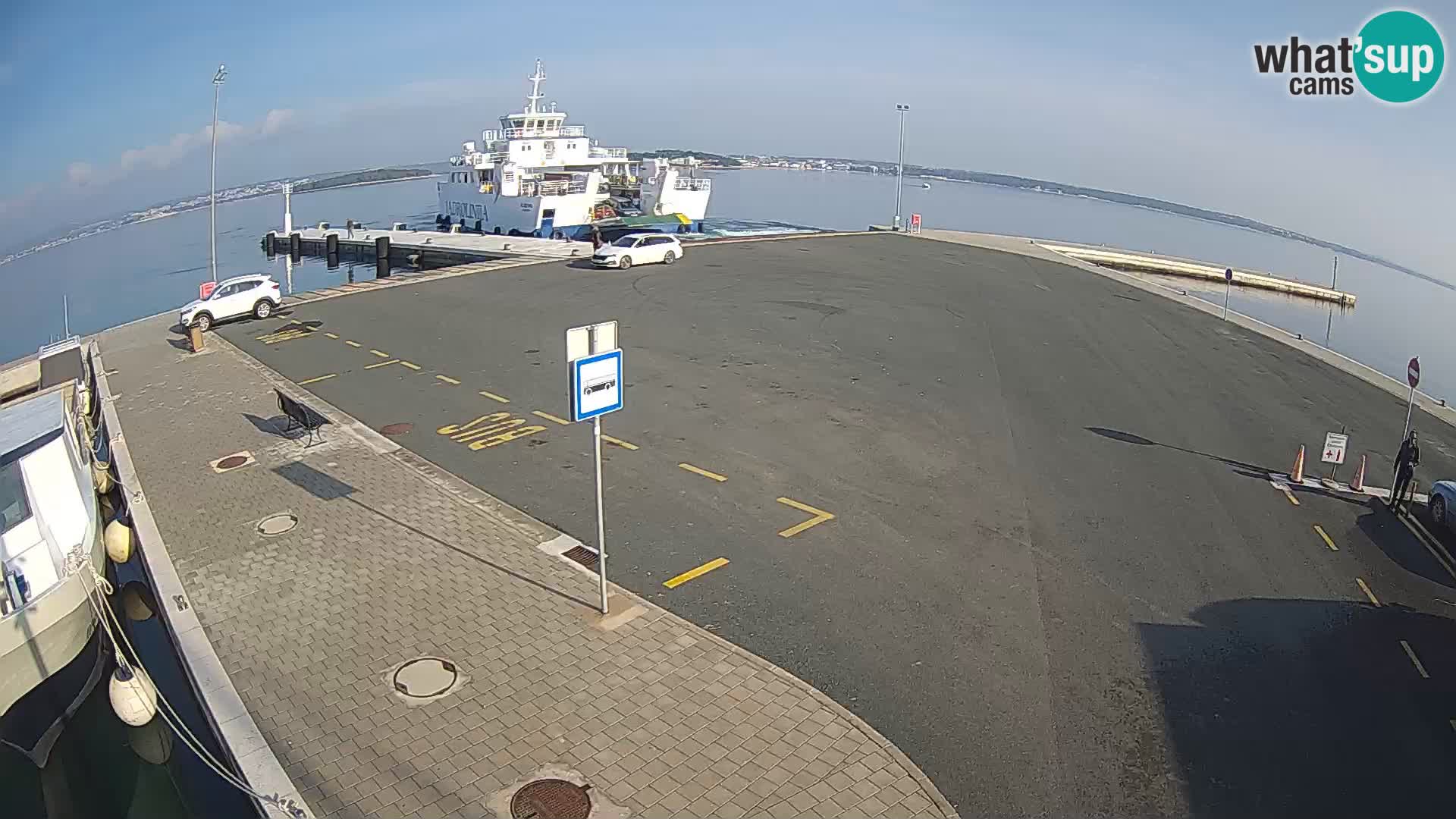 Tkon Live cam – Fähre – Dalmatien – Kroatien