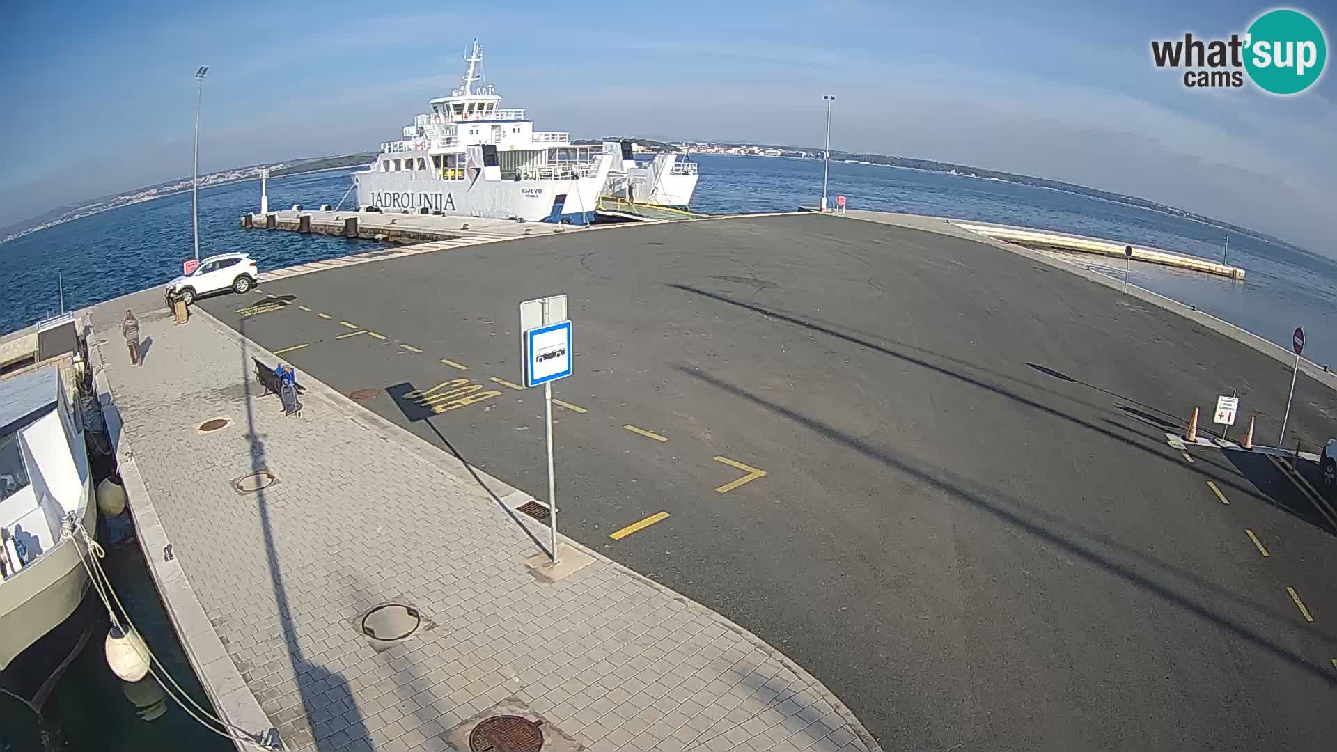 Tkon Live cam – Fähre – Dalmatien – Kroatien