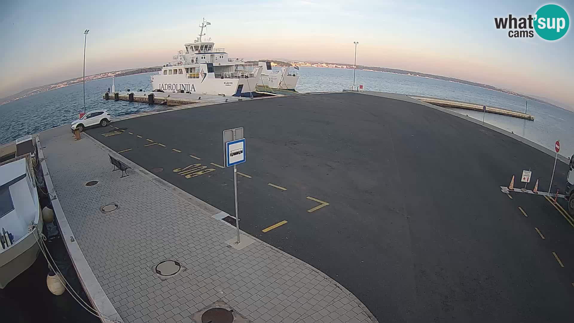 Tkon Live cam – ferry – Dalmatia – Croatia