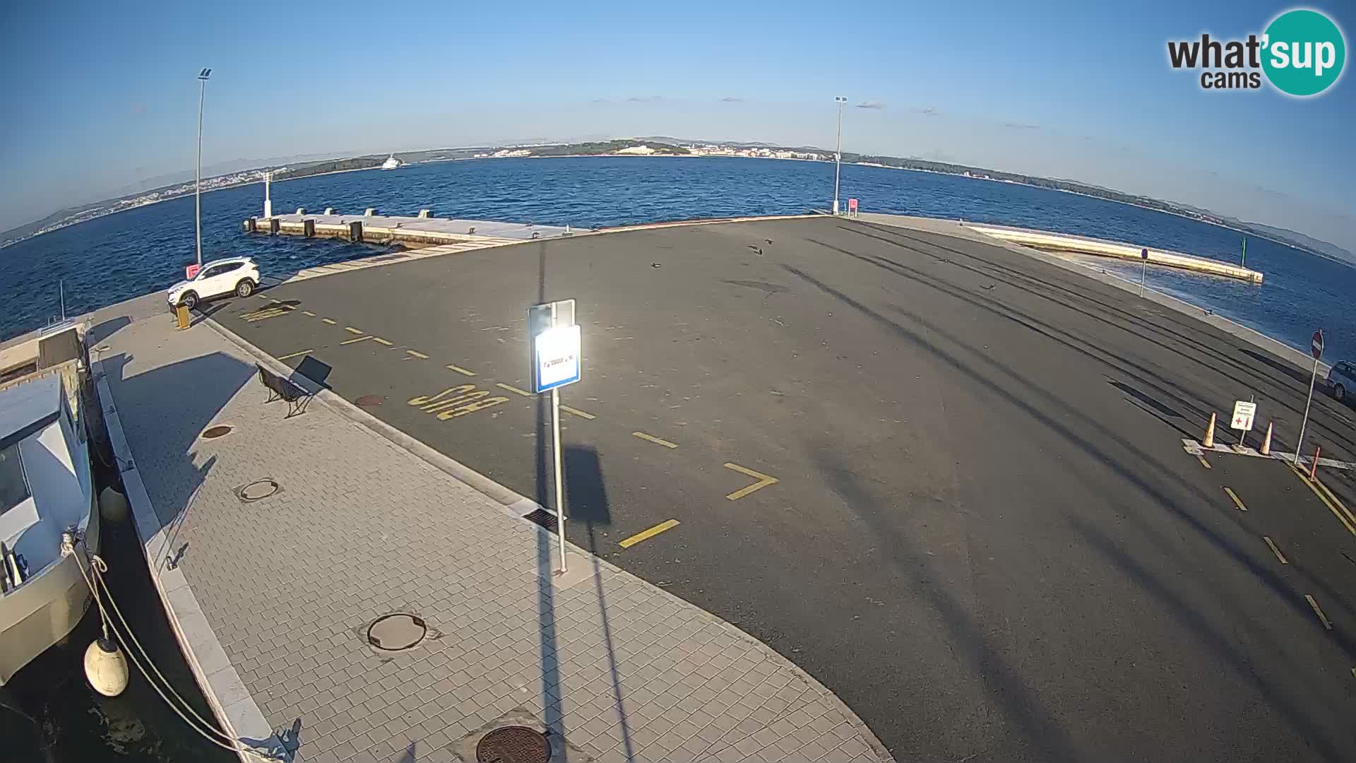 Tkon Live cam – traghetto – Dalmazia – Croazia