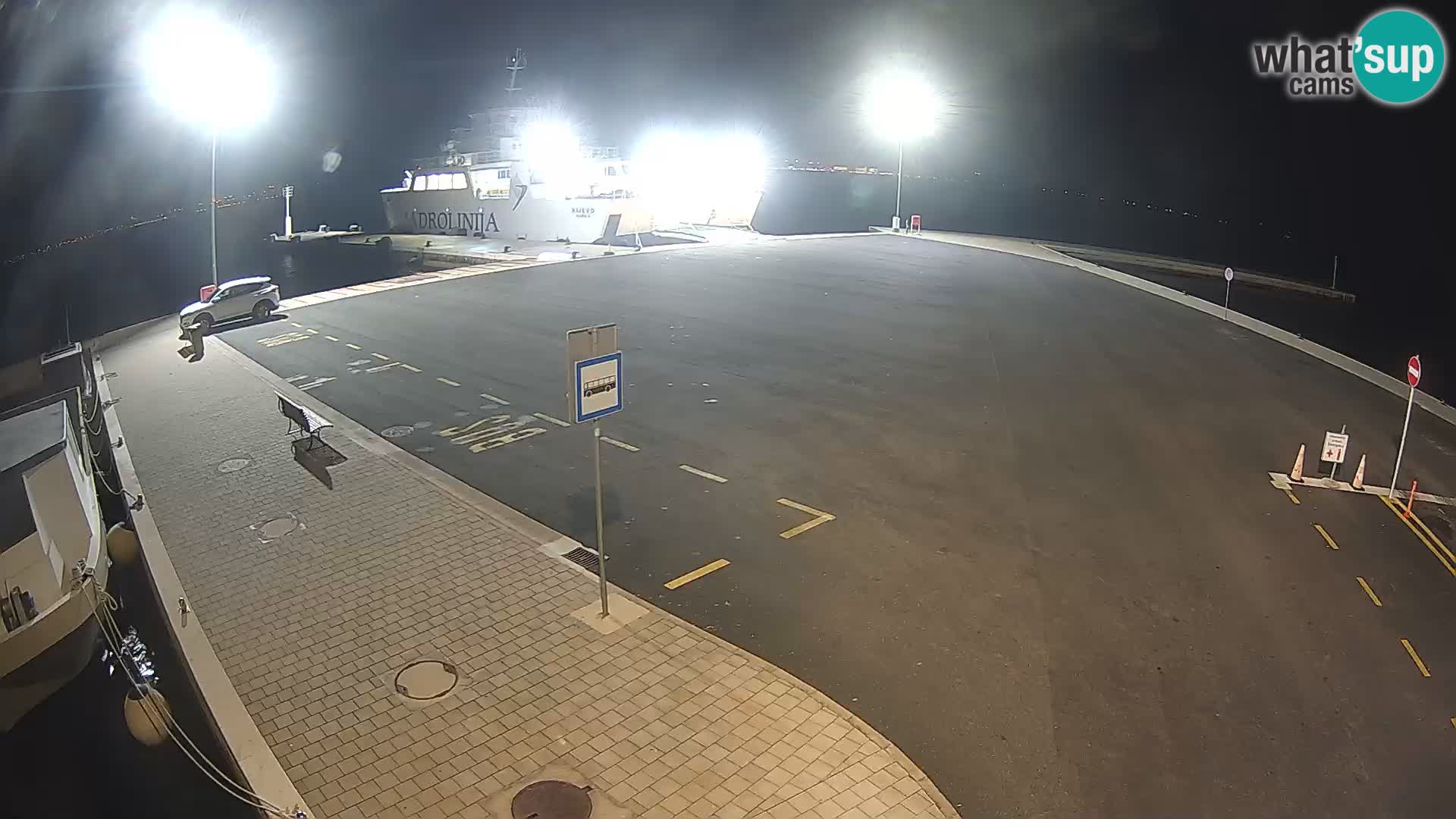 Tkon Live cam – ferry – Dalmatie – Croatie