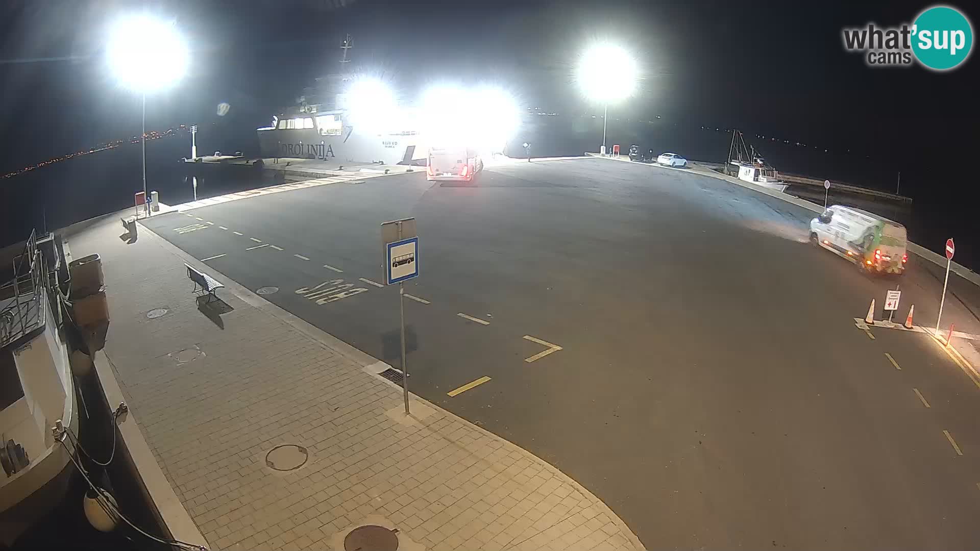 Tkon Live cam – traghetto – Dalmazia – Croazia