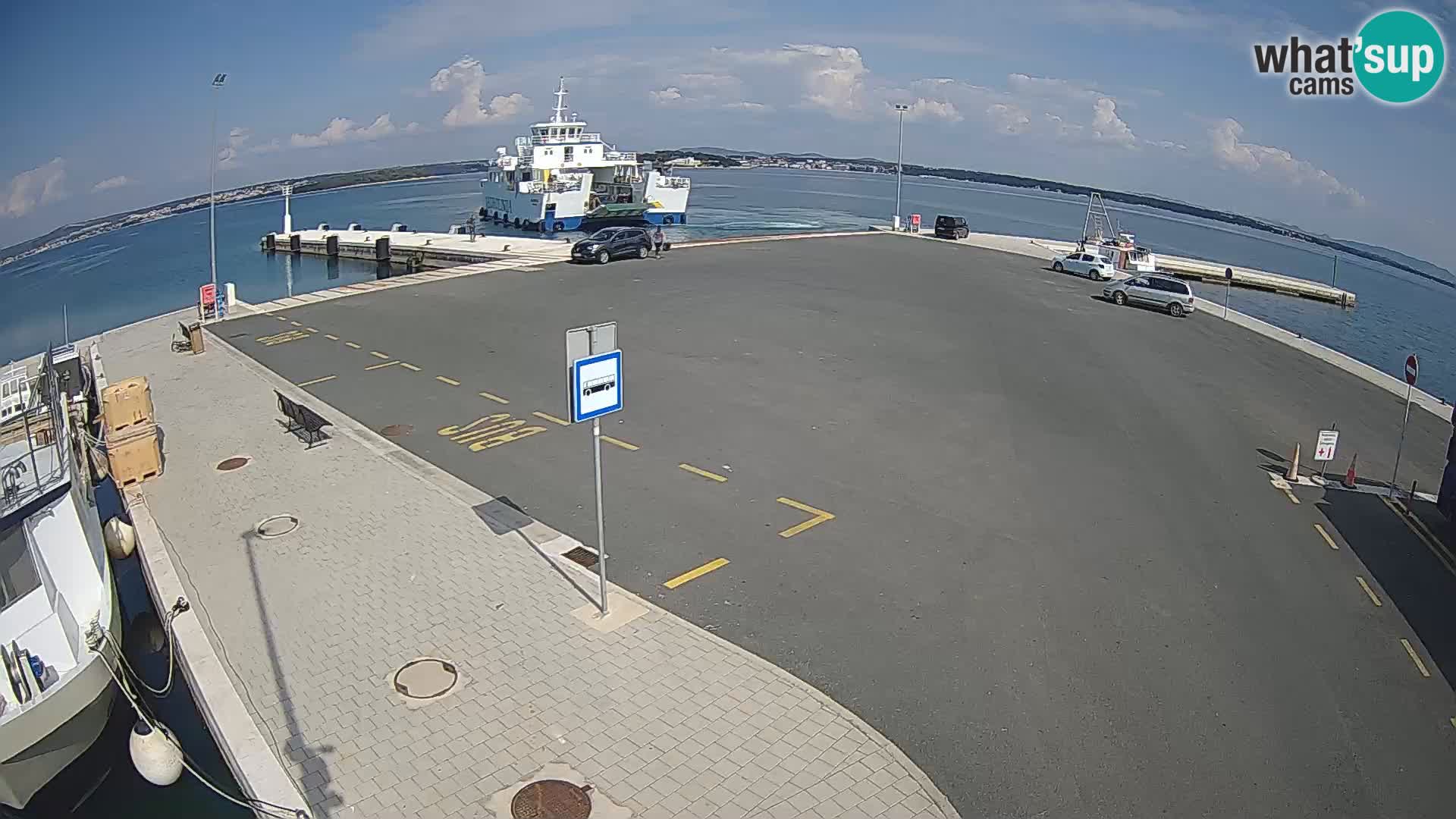 Tkon Live cam – traghetto – Dalmazia – Croazia