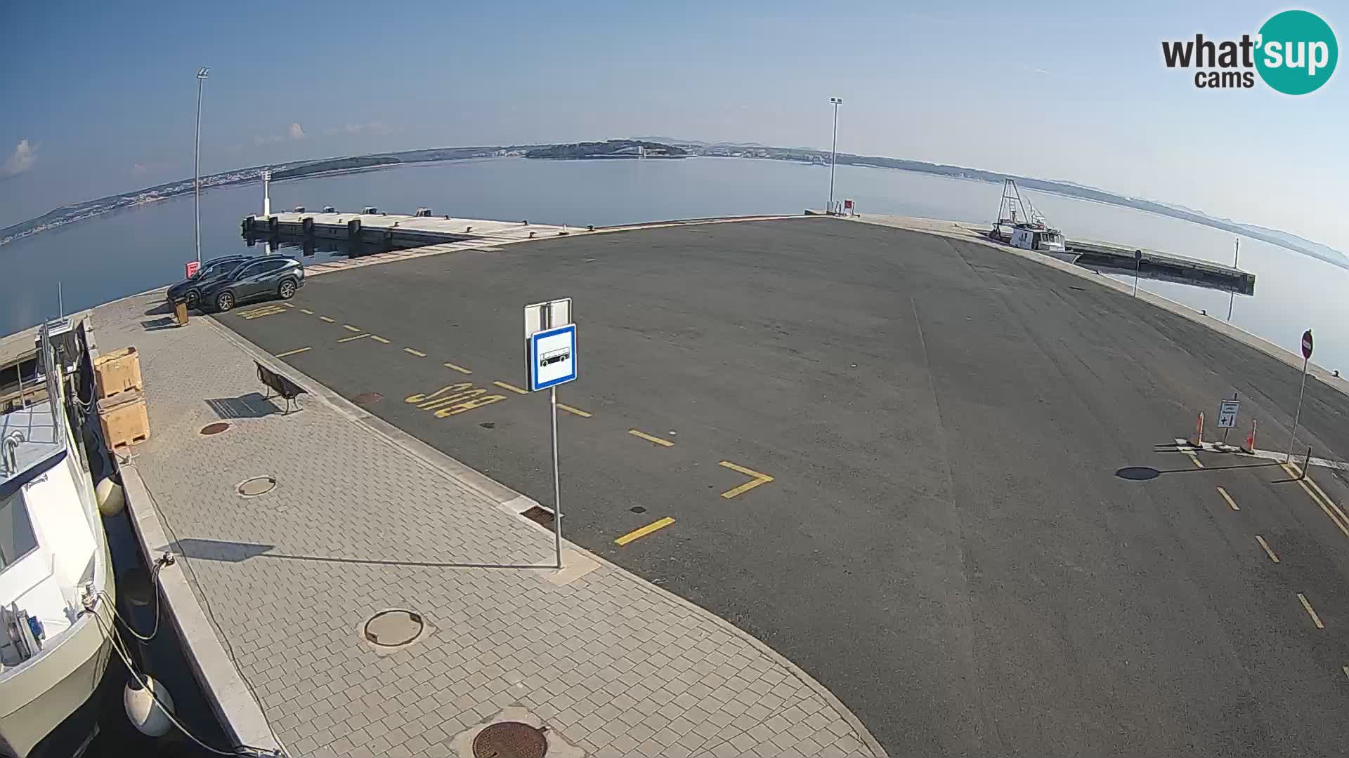 Tkon Live cam – ferry – Dalmatia – Croatia