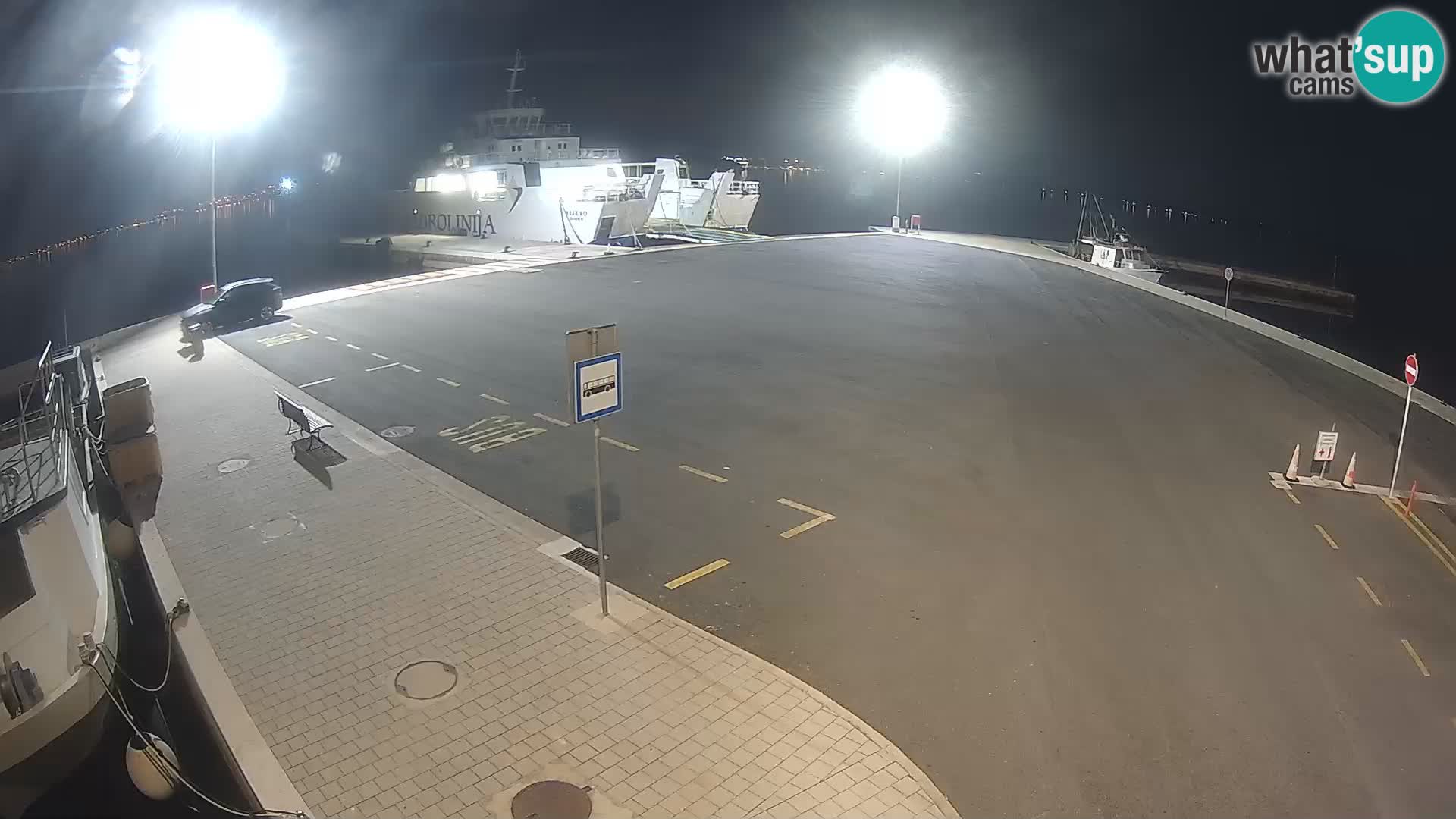 Tkon Live cam – ferry – Dalmatia – Croatia