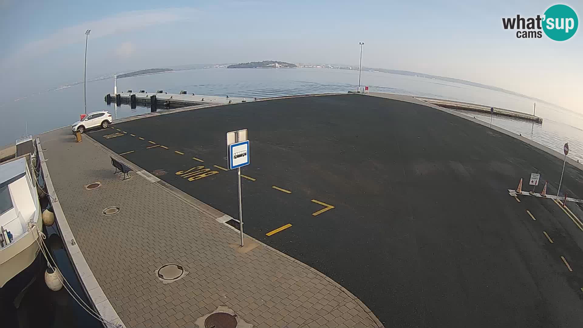 Tkon Live cam – traghetto – Dalmazia – Croazia