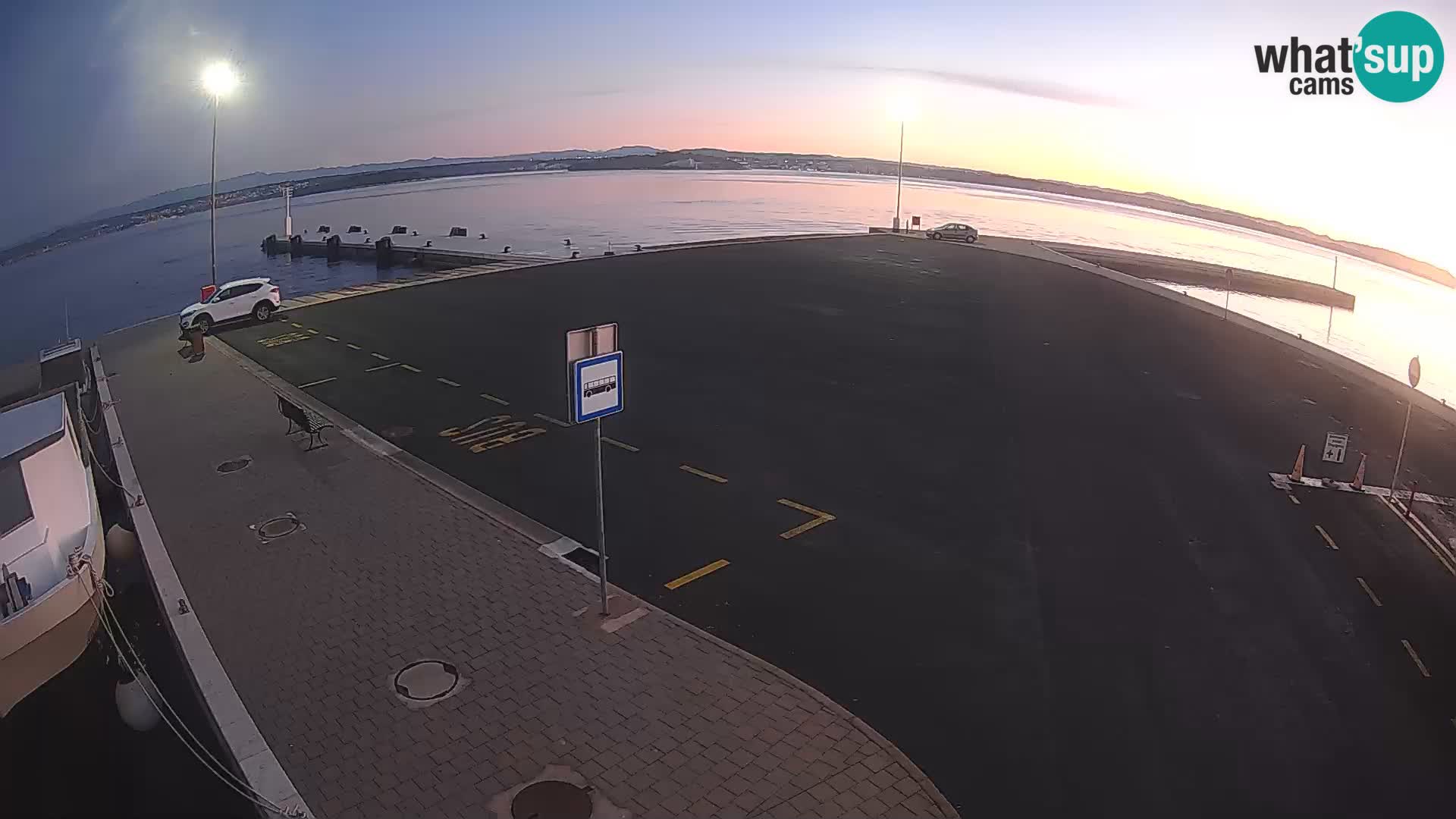 Tkon Live cam – ferry – Dalmatia – Croatia