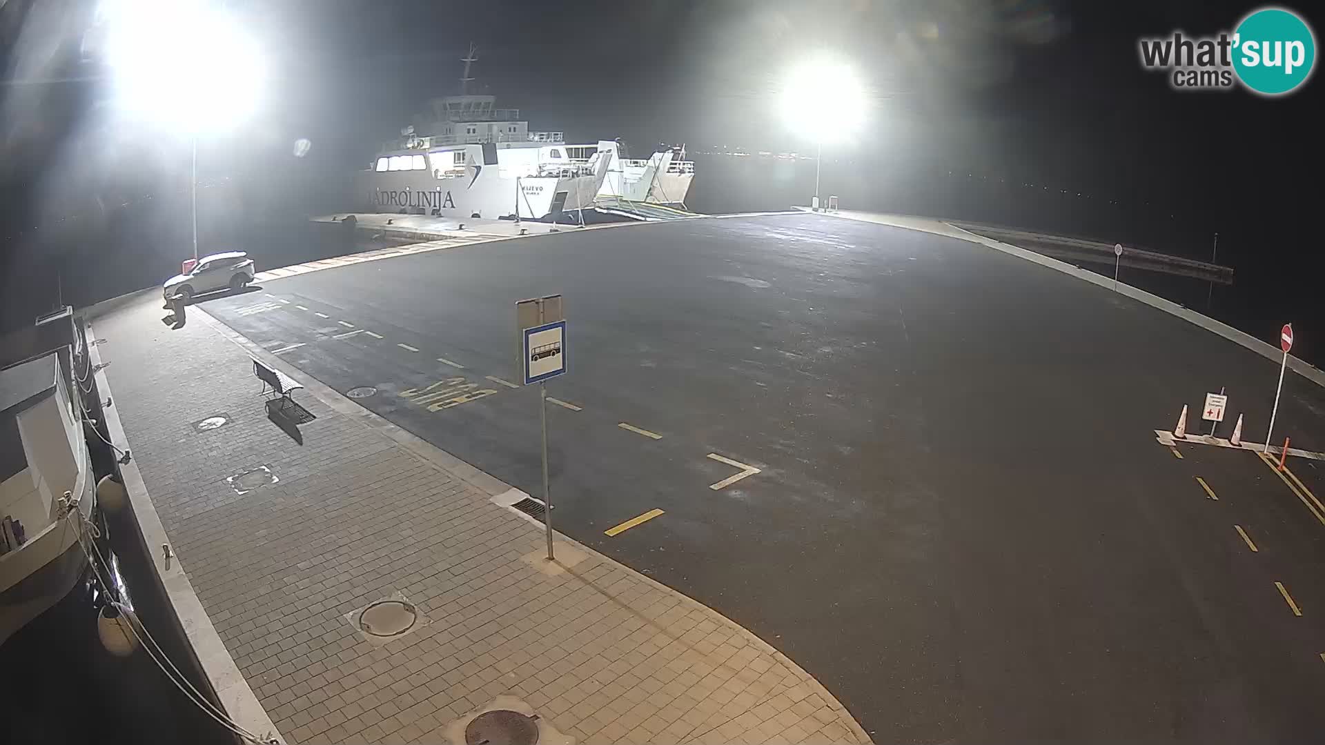 Tkon Live cam – traghetto – Dalmazia – Croazia