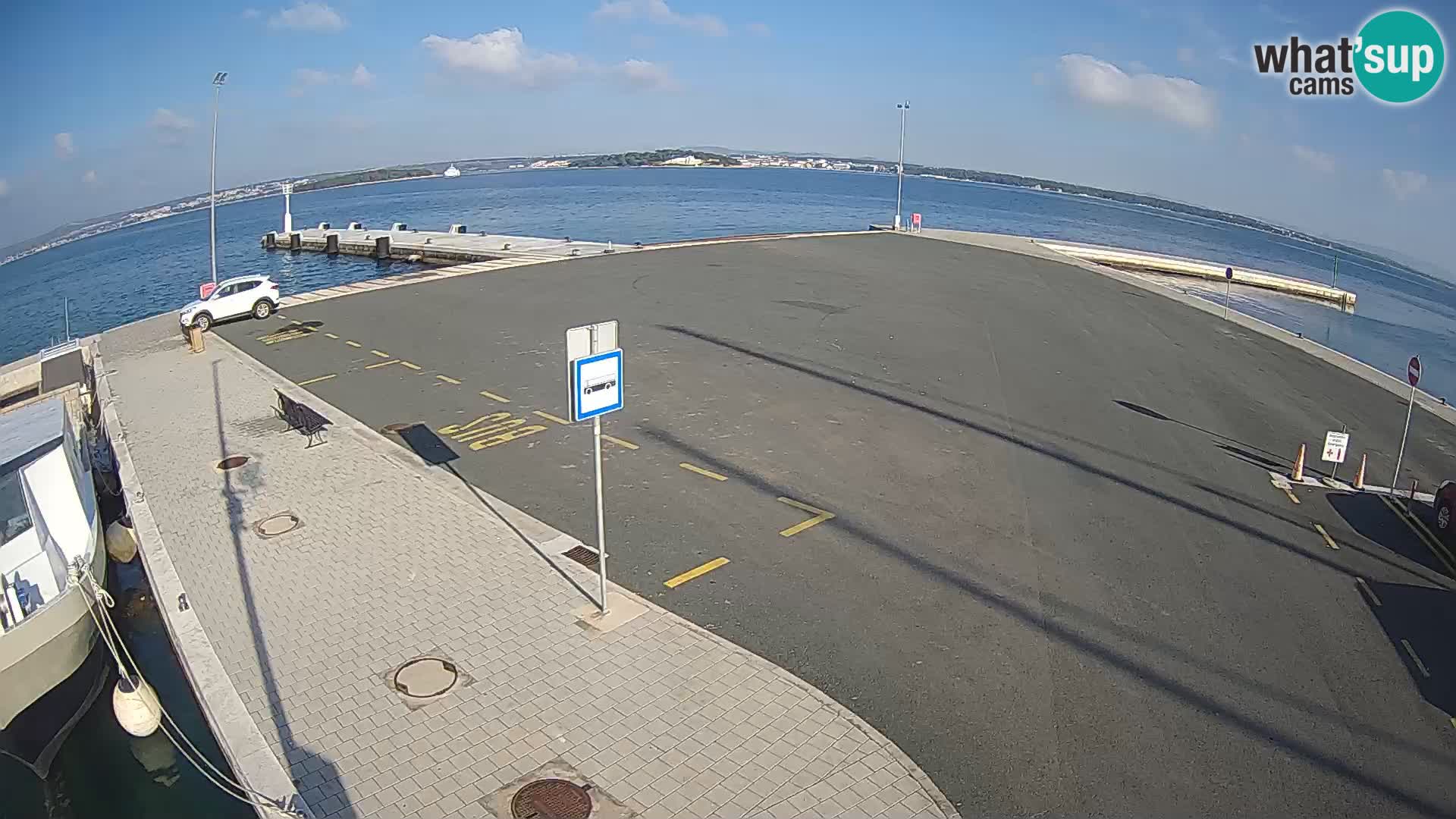 Tkon Live cam – Fähre – Dalmatien – Kroatien