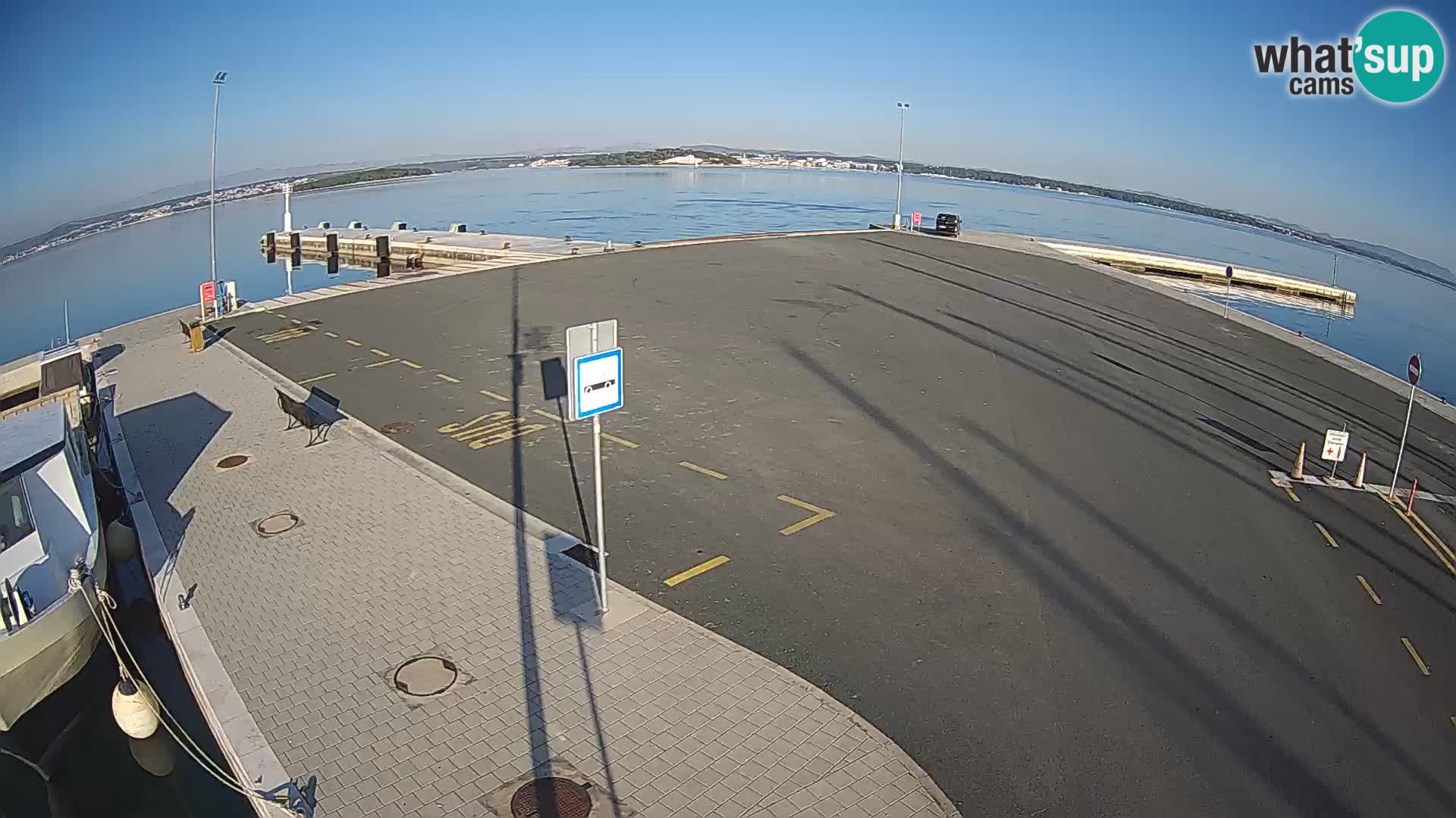 Tkon Live cam – ferry – Dalmatia – Croatia