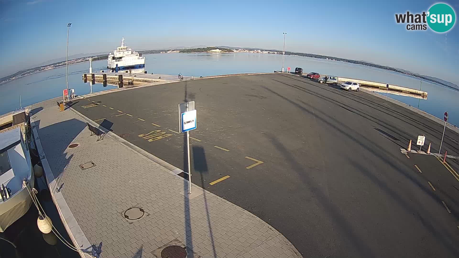 Tkon Live cam – traghetto – Dalmazia – Croazia