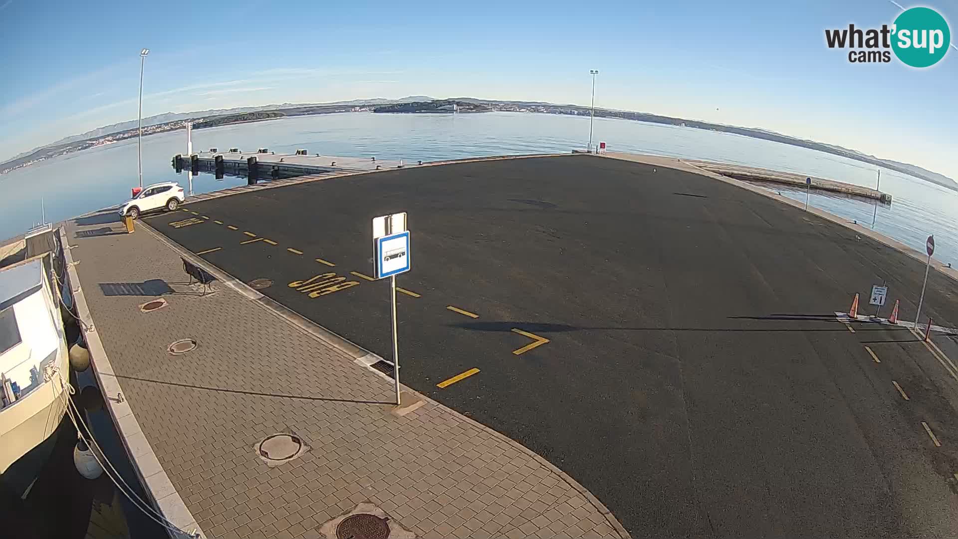 Tkon Live cam – Fähre – Dalmatien – Kroatien