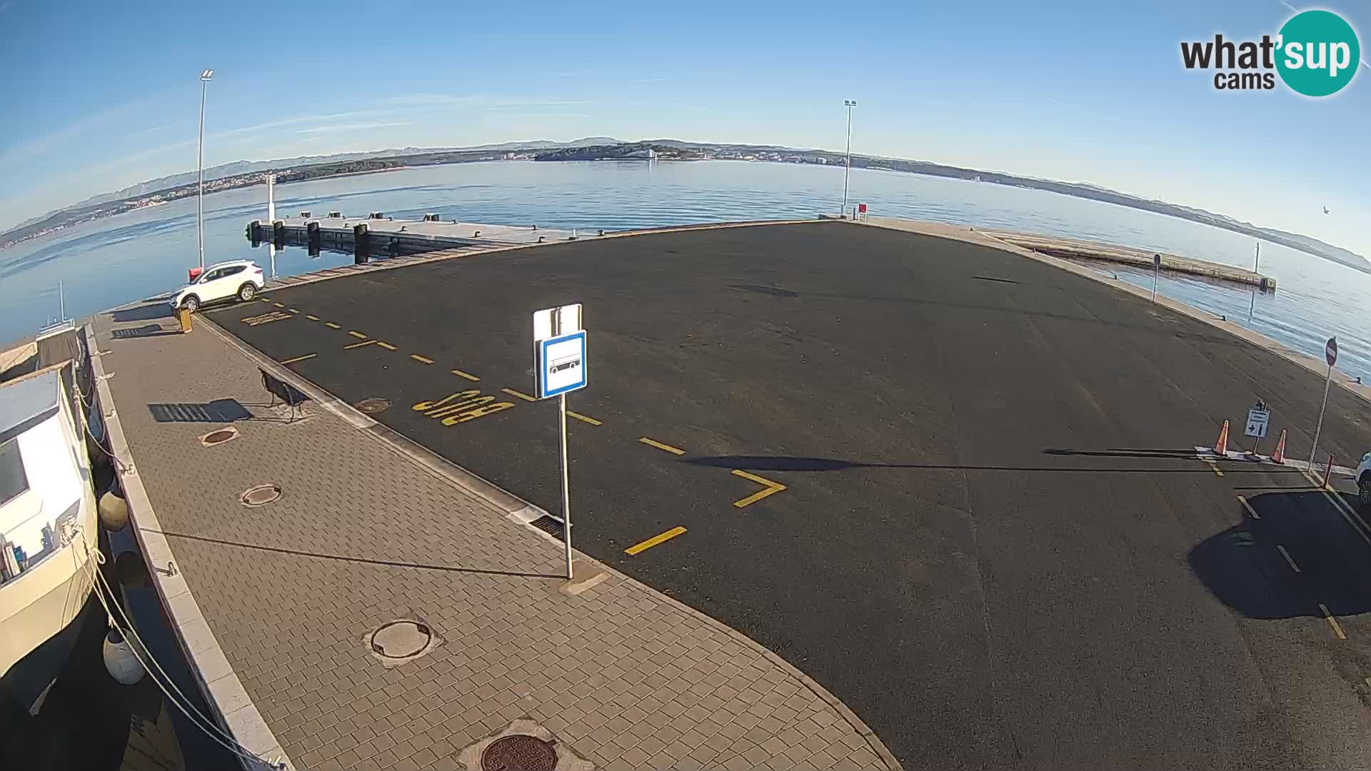 Tkon Live cam – traghetto – Dalmazia – Croazia