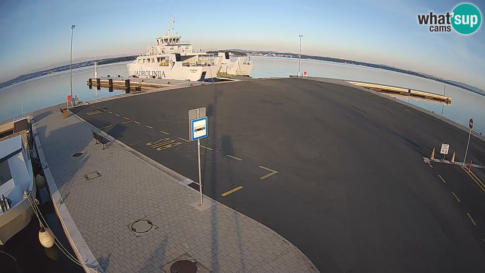 Tkon Live cam – Fähre – Dalmatien – Kroatien