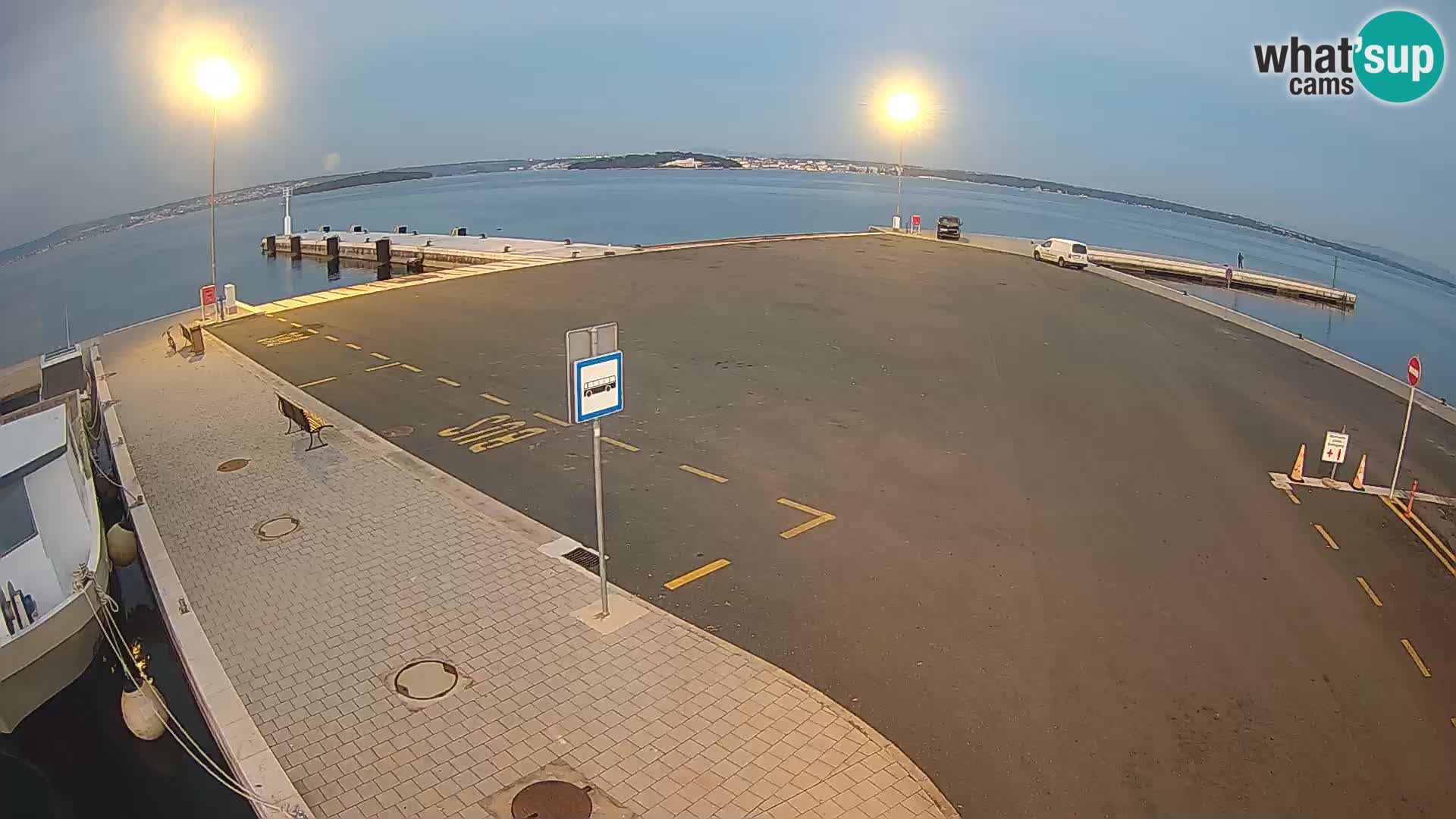 Tkon Live cam – ferry – Dalmatia – Croatia