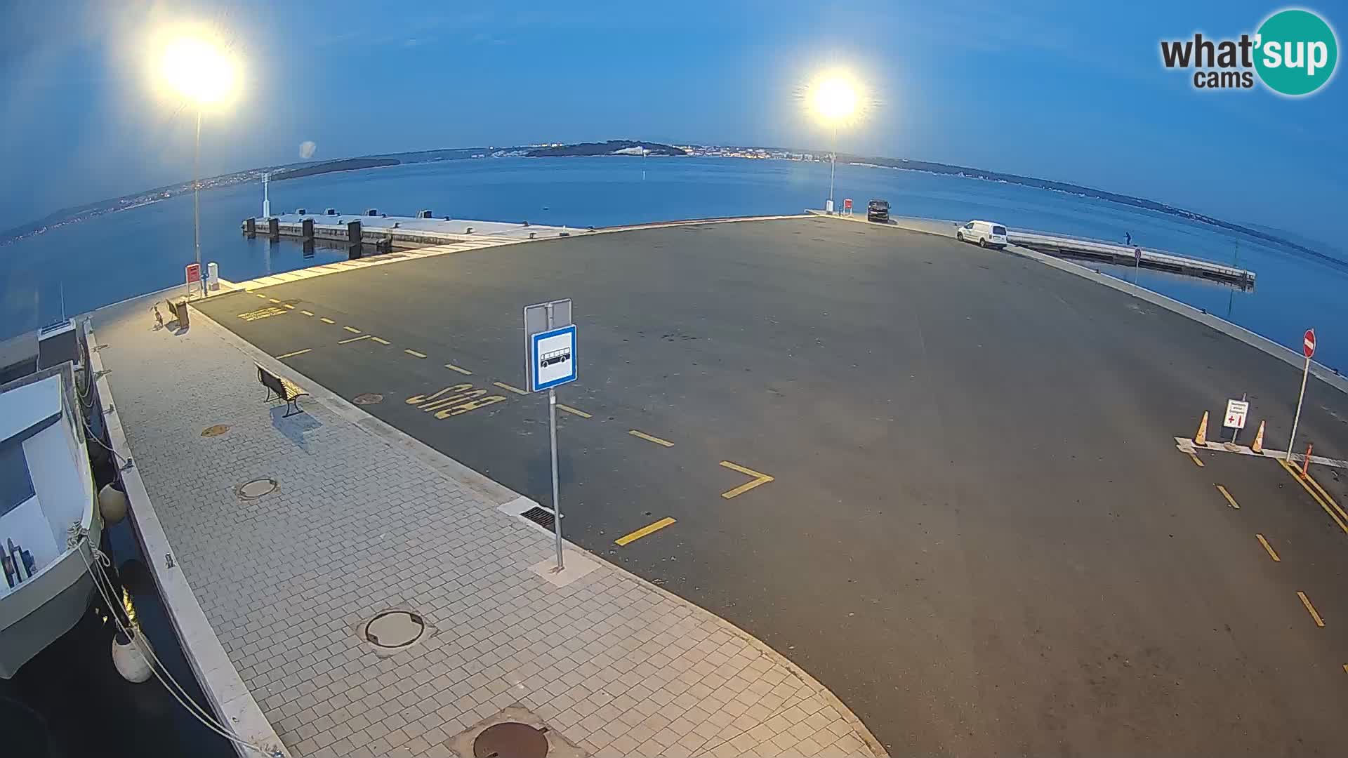 Tkon Live cam – ferry – Dalmatia – Croatia