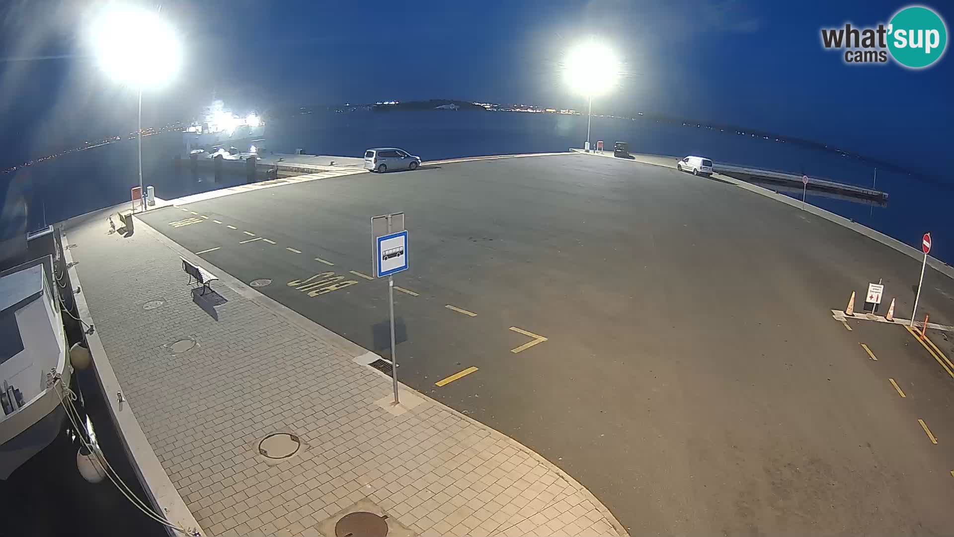 Tkon Live cam – ferry – Dalmatia – Croatia