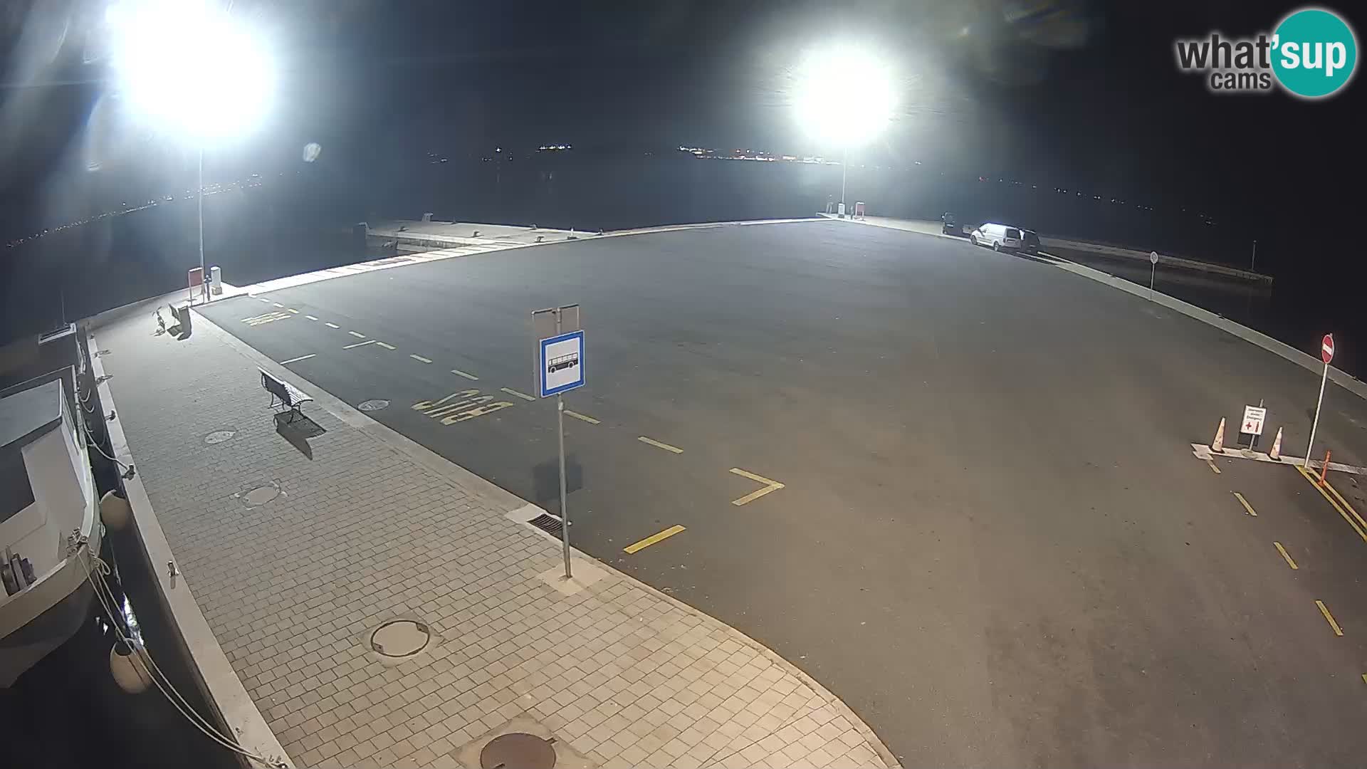 Tkon Live cam – ferry – Dalmatie – Croatie