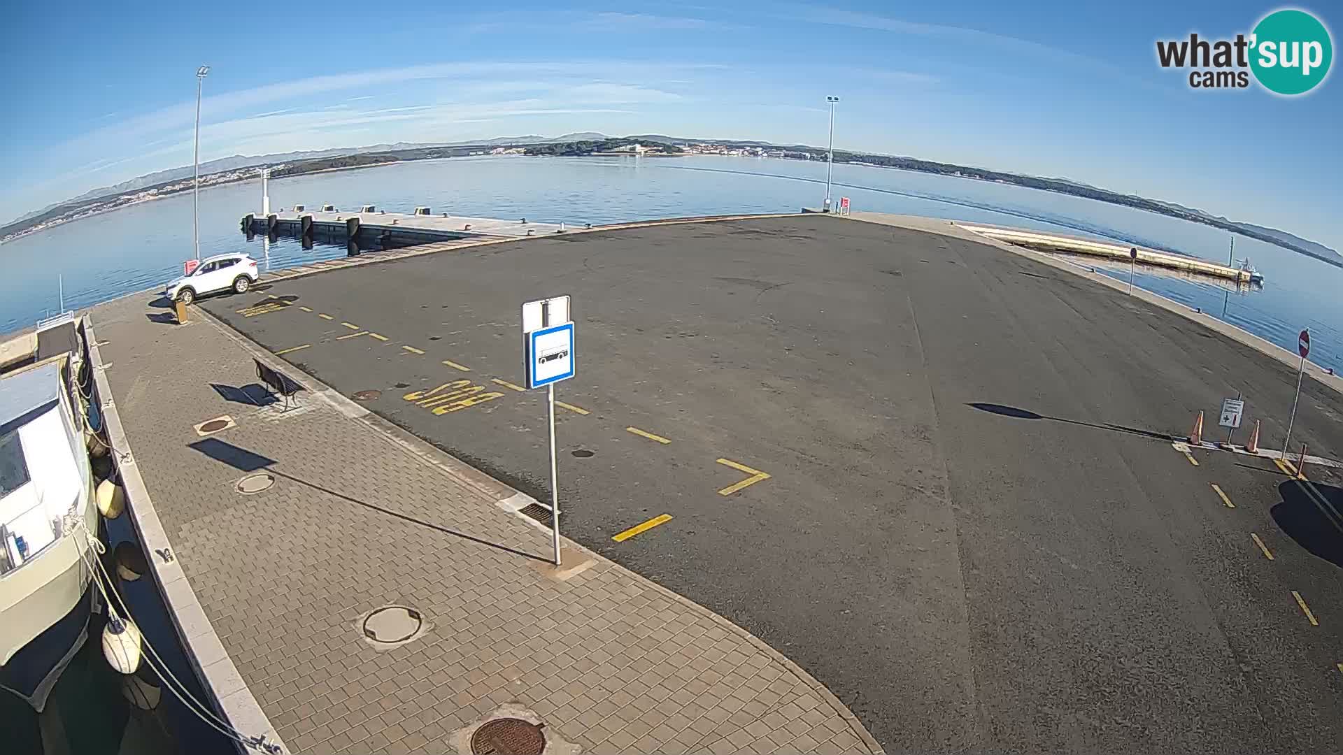 Tkon Live cam – ferry – Dalmatia – Croatia