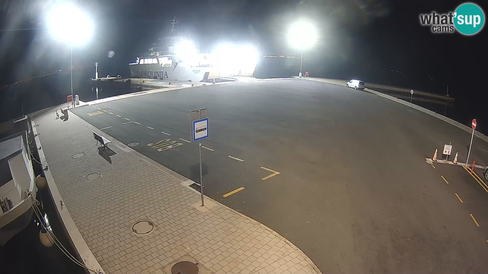 Tkon Live cam – ferry – Dalmatia – Croatia