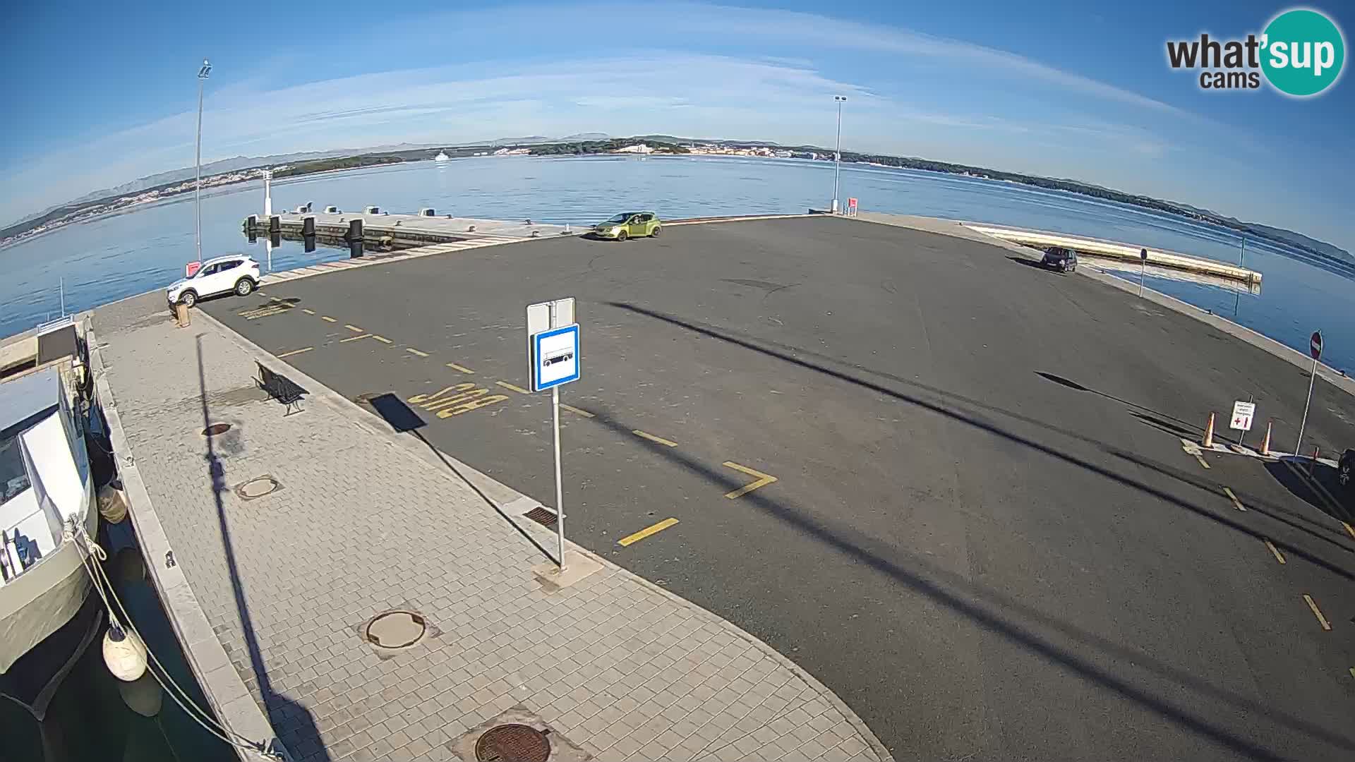 Tkon Live cam – traghetto – Dalmazia – Croazia