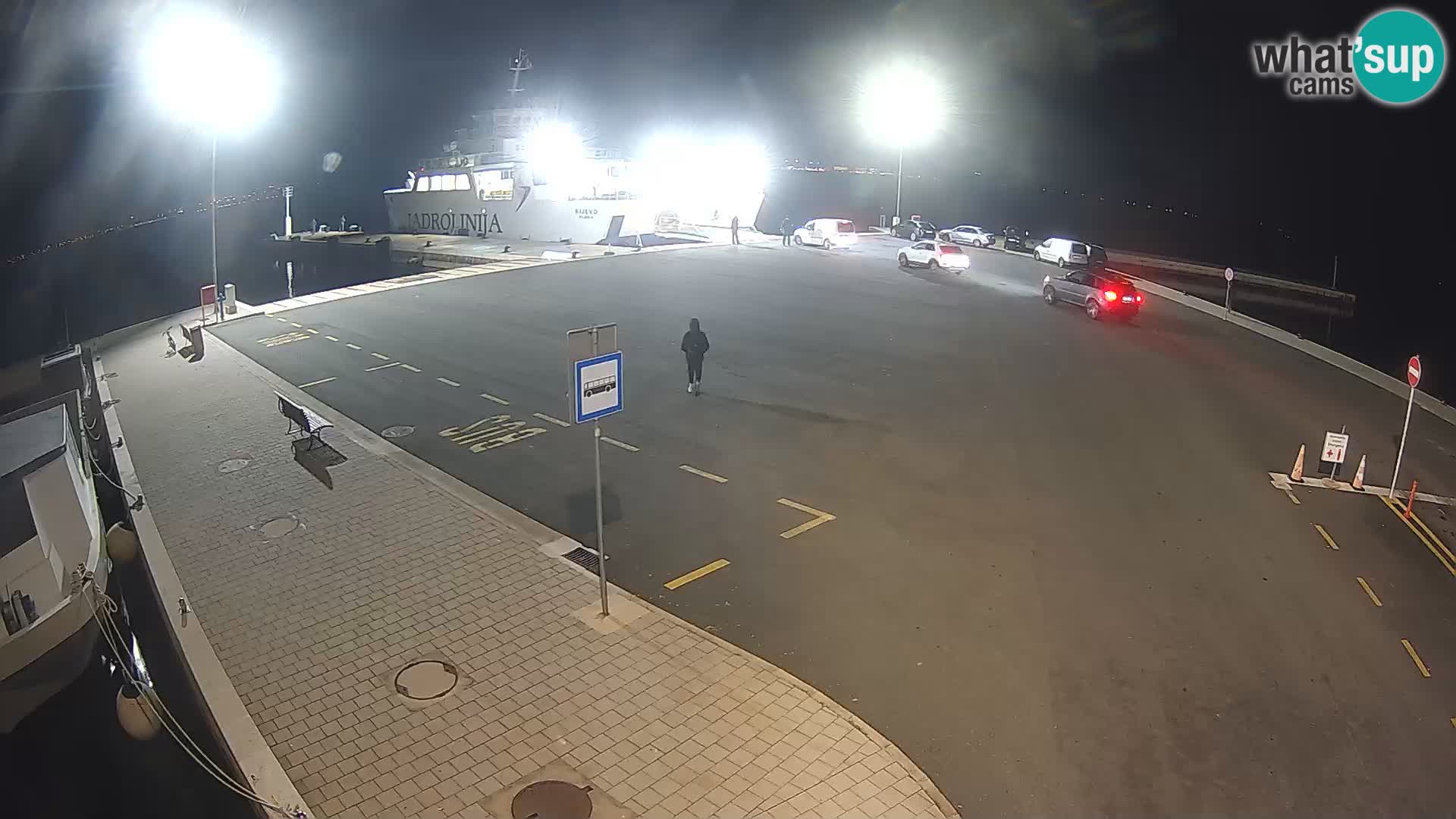 Tkon Live cam – ferry – Dalmatie – Croatie