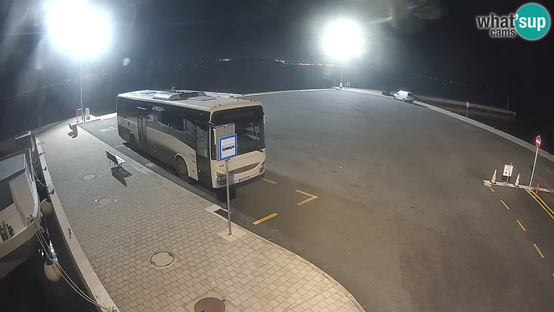 Tkon Live cam – ferry – Dalmatia – Croatia